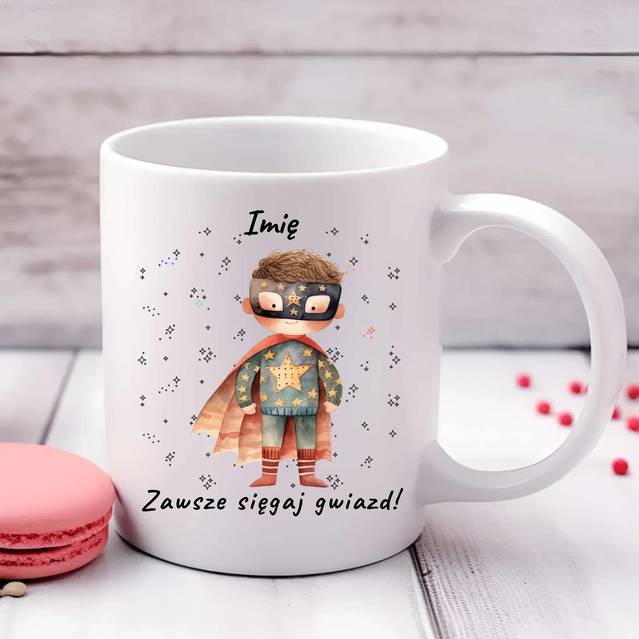 Zawsze sięgaj gwiazd | Kubek dla dziecka DD06 - StoryCups.pl