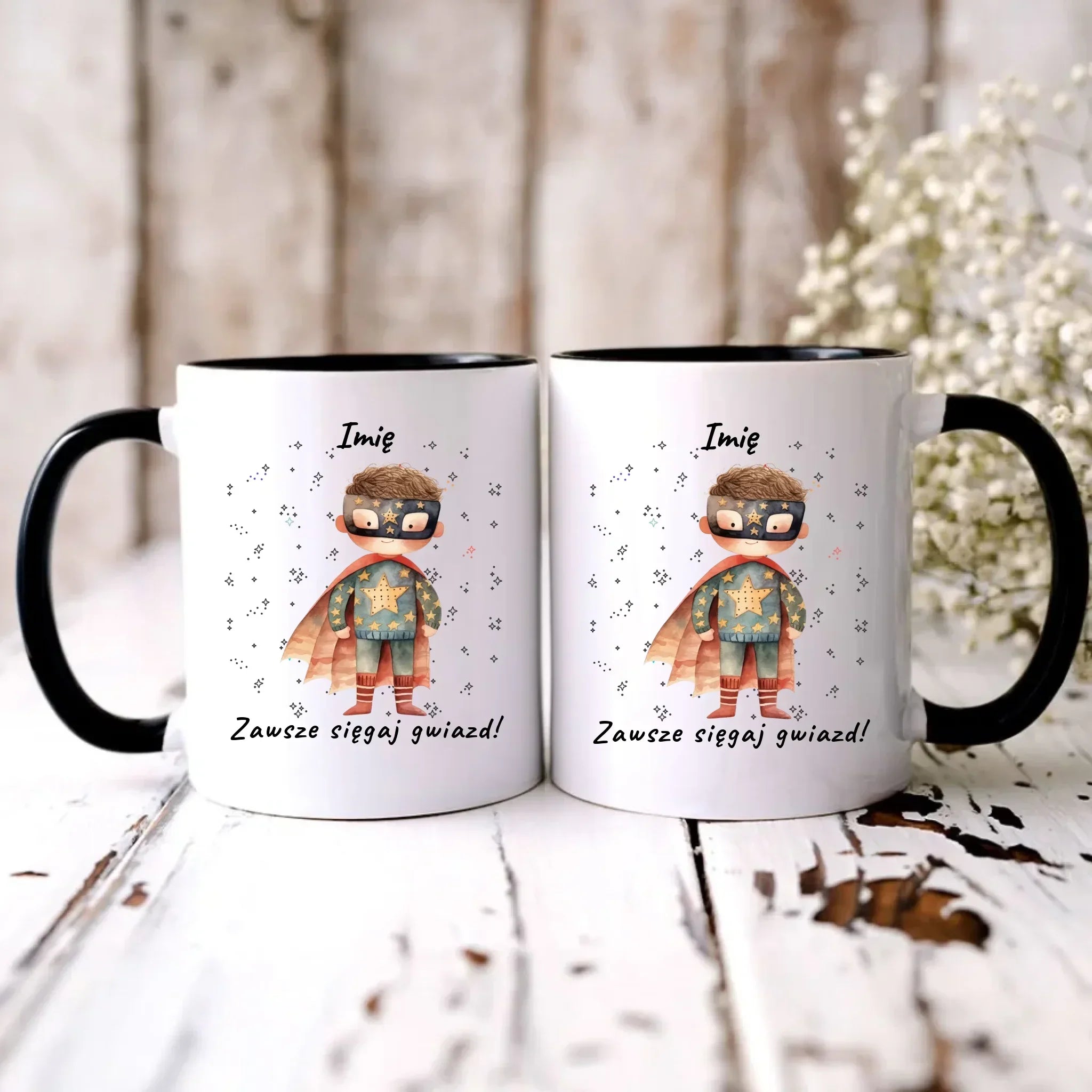 Zawsze sięgaj gwiazd | Kubek dla dziecka DD06 - StoryCups.pl