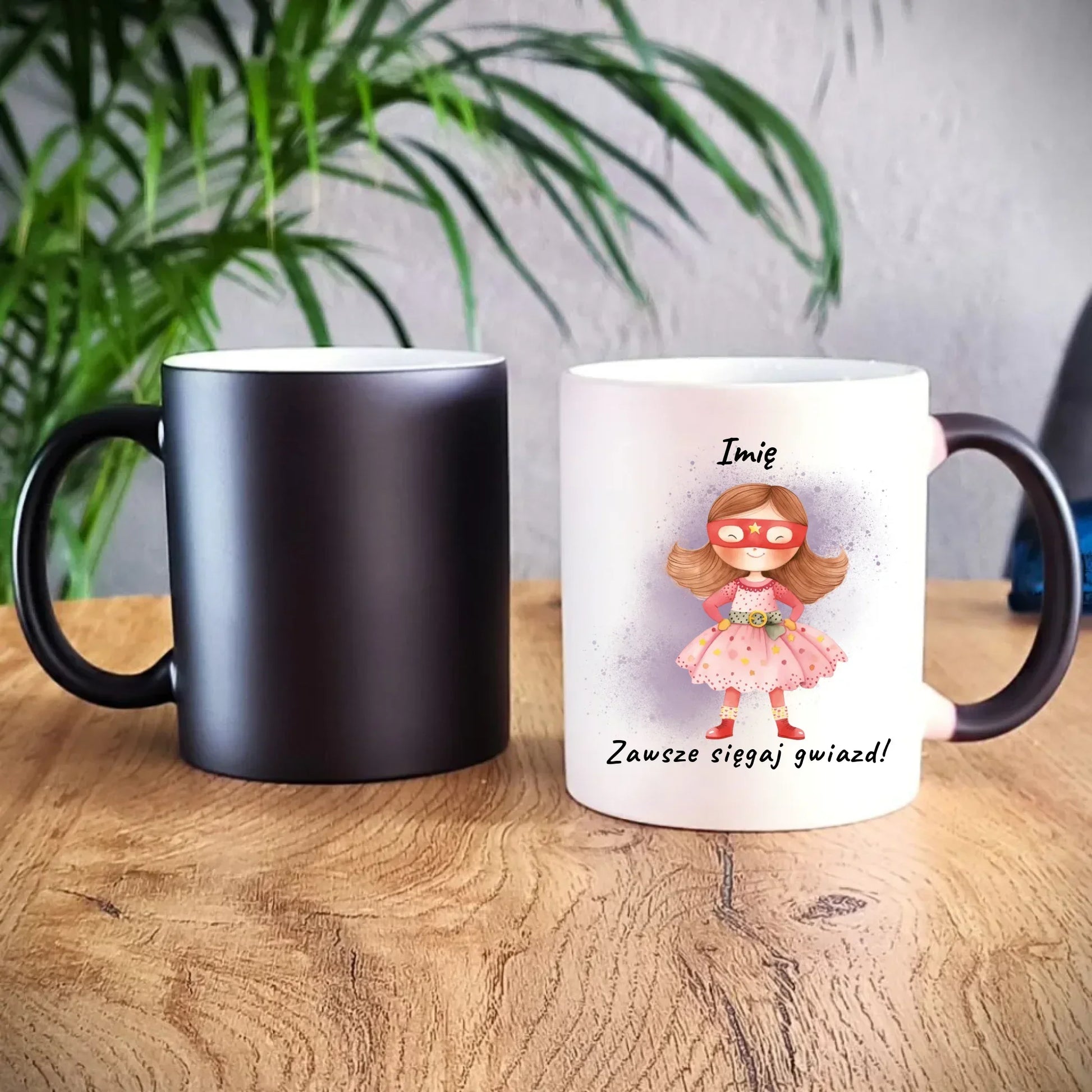 Zawsze sięgaj gwiazd | Kubek dla dziewczynki DD07 - StoryCups.pl