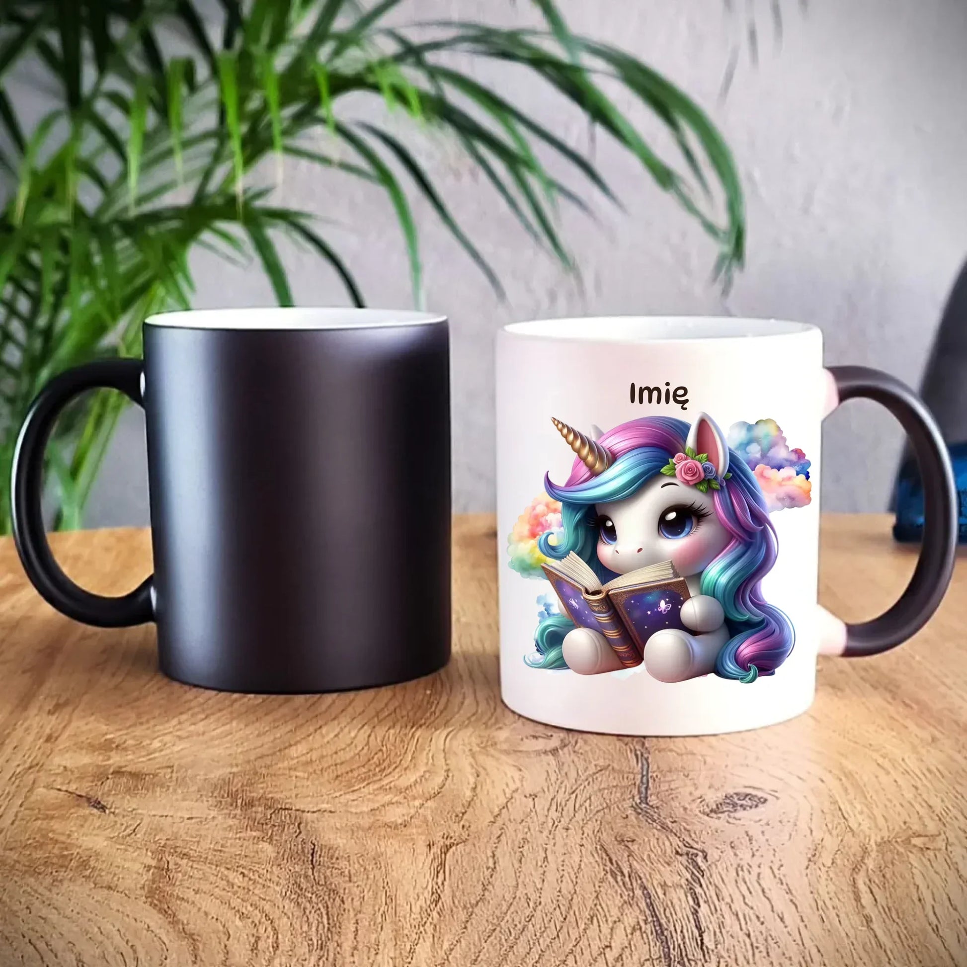 Jednorożec z książką | Kubek dla dziecka DD09 - StoryCups.pl