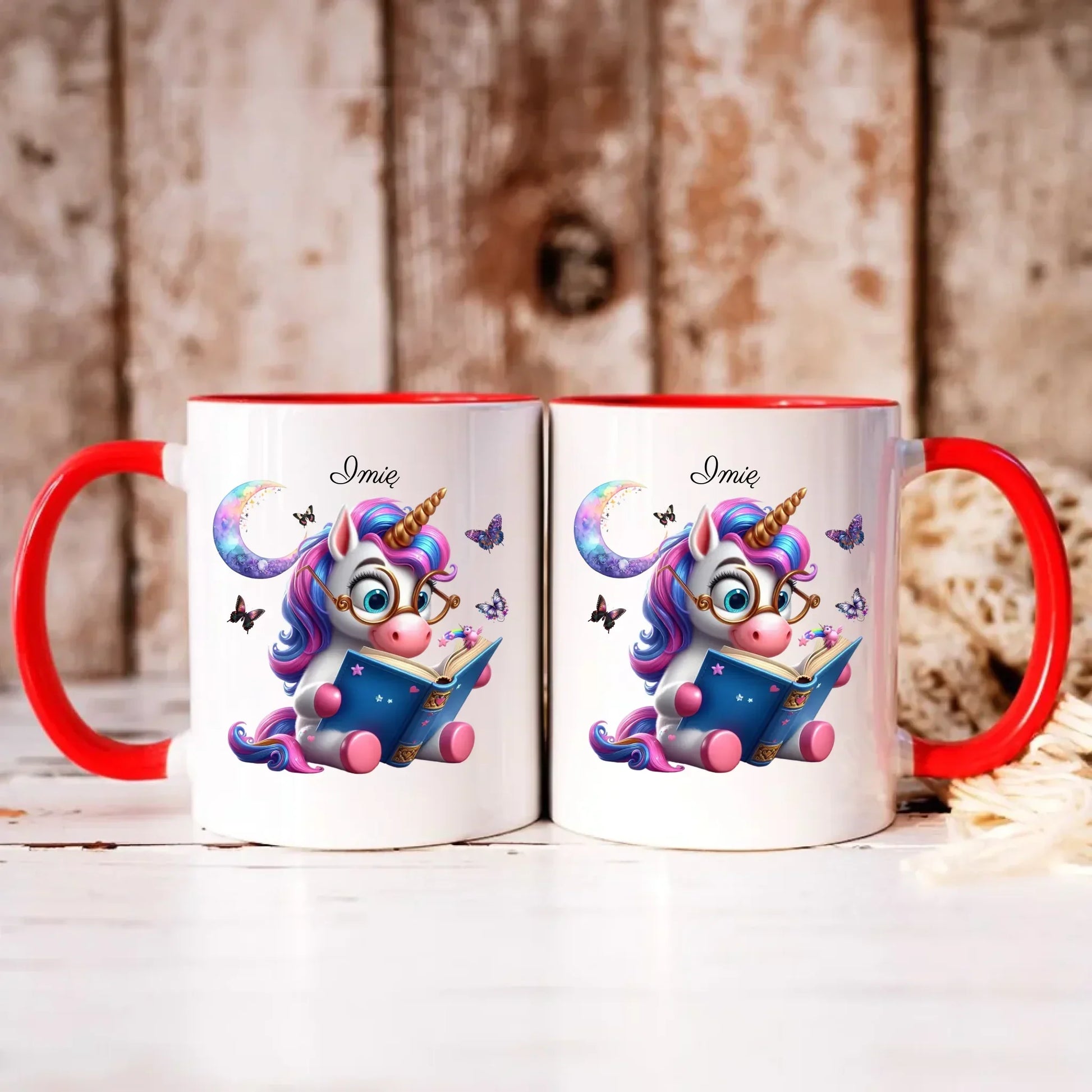 Księżycowy jednorożec | Kubek dla dziecka DD11 - StoryCups.pl