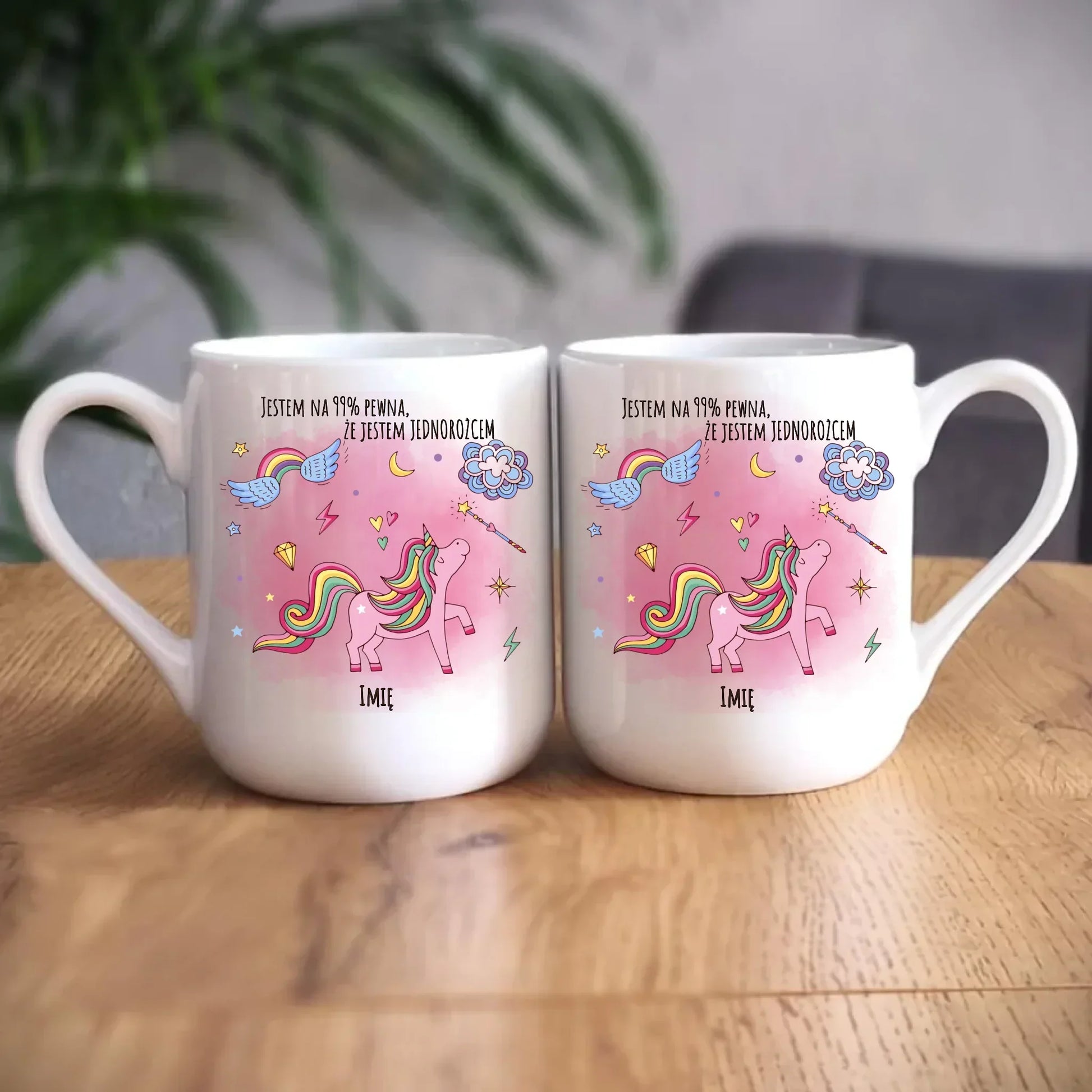 Na 99% jestem jednorożcem | Kubek dla dziecka DD12 - StoryCups.pl
