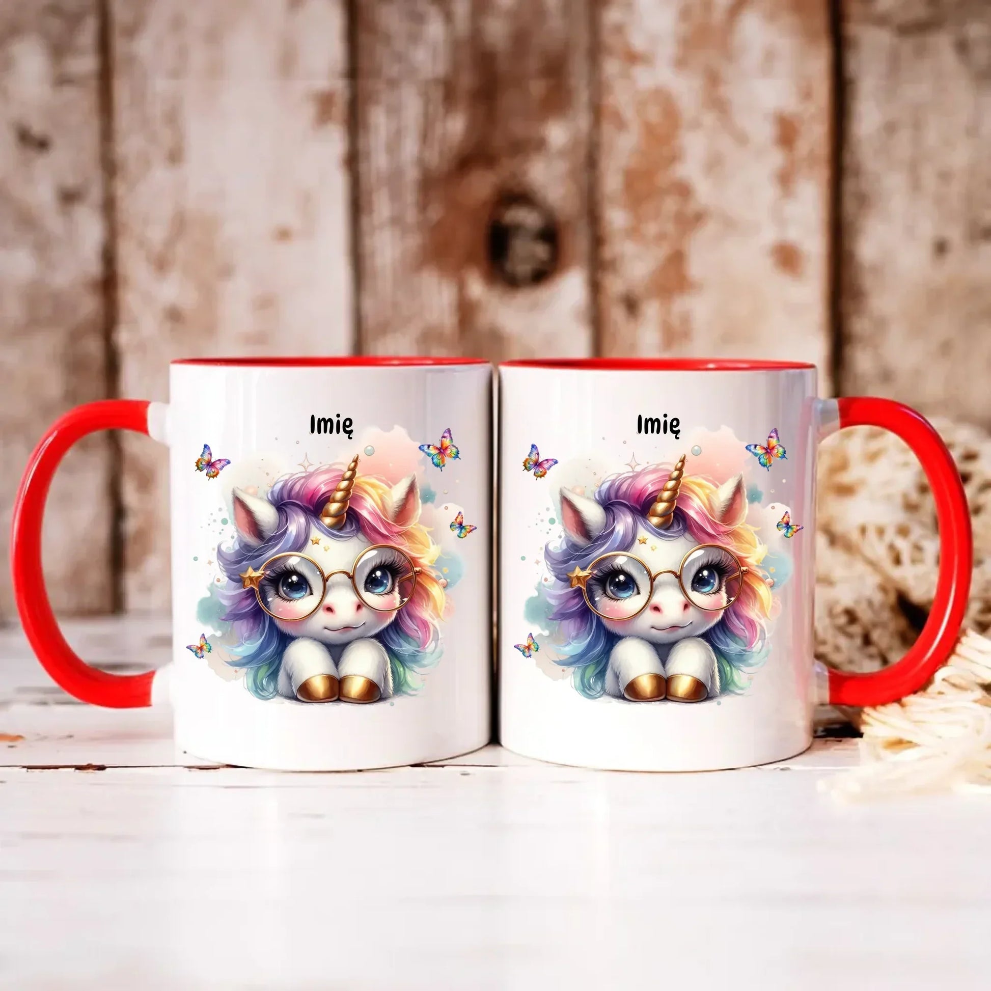 Jednorożec ze złotym rogiem | Kubek dla dziecka DD13 - StoryCups.pl