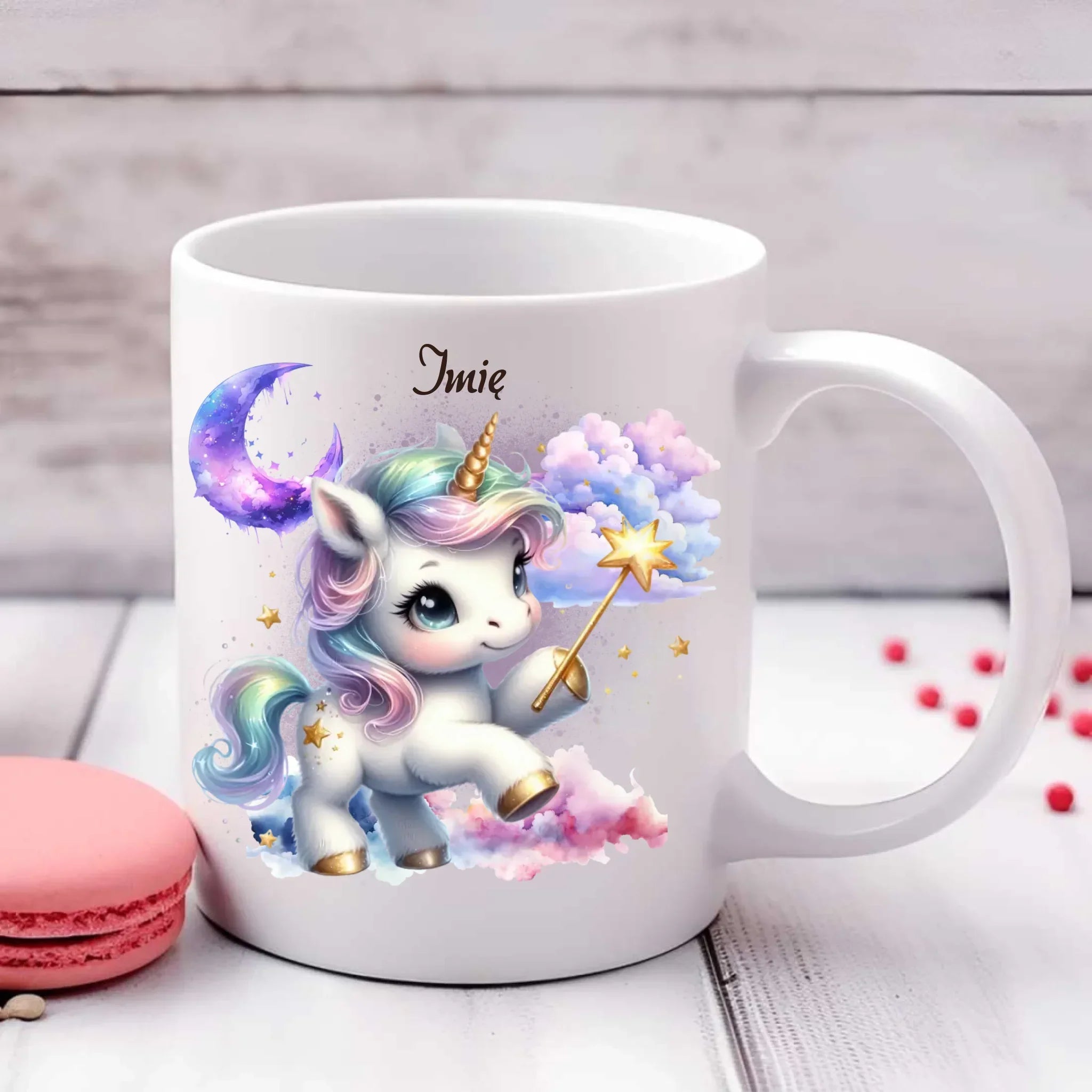 Jednorożec | Personalizowany kubek dla dziecka DD14 - StoryCups.pl