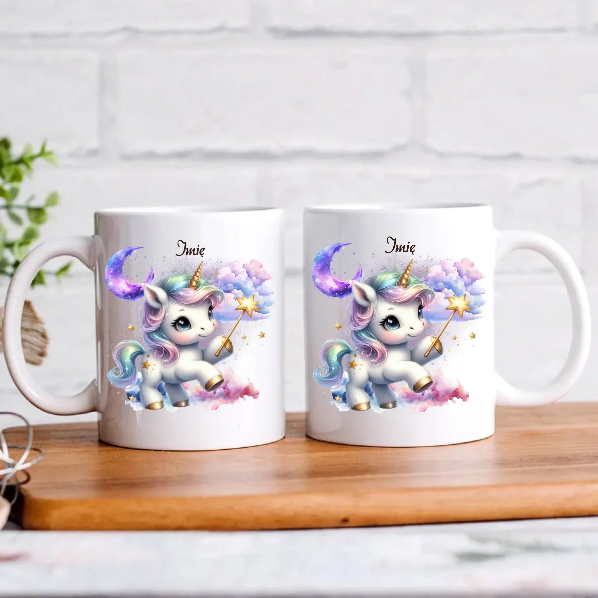 Jednorożec | Personalizowany kubek dla dziecka DD14 - StoryCups.pl