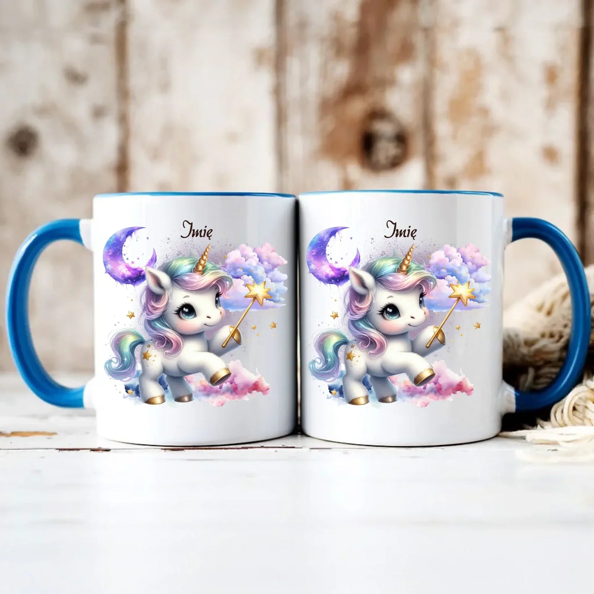 Jednorożec | Personalizowany kubek dla dziecka DD14 - StoryCups.pl