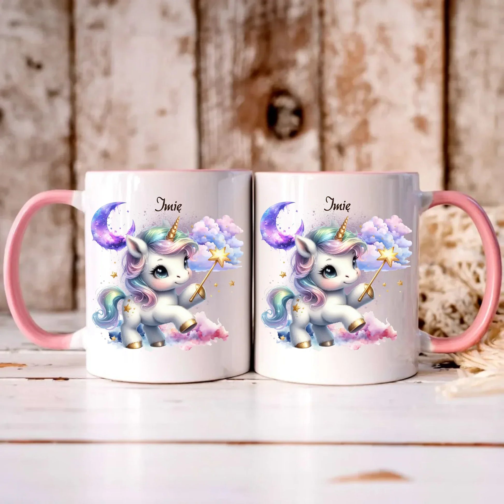 Jednorożec | Personalizowany kubek dla dziecka DD14 - StoryCups.pl