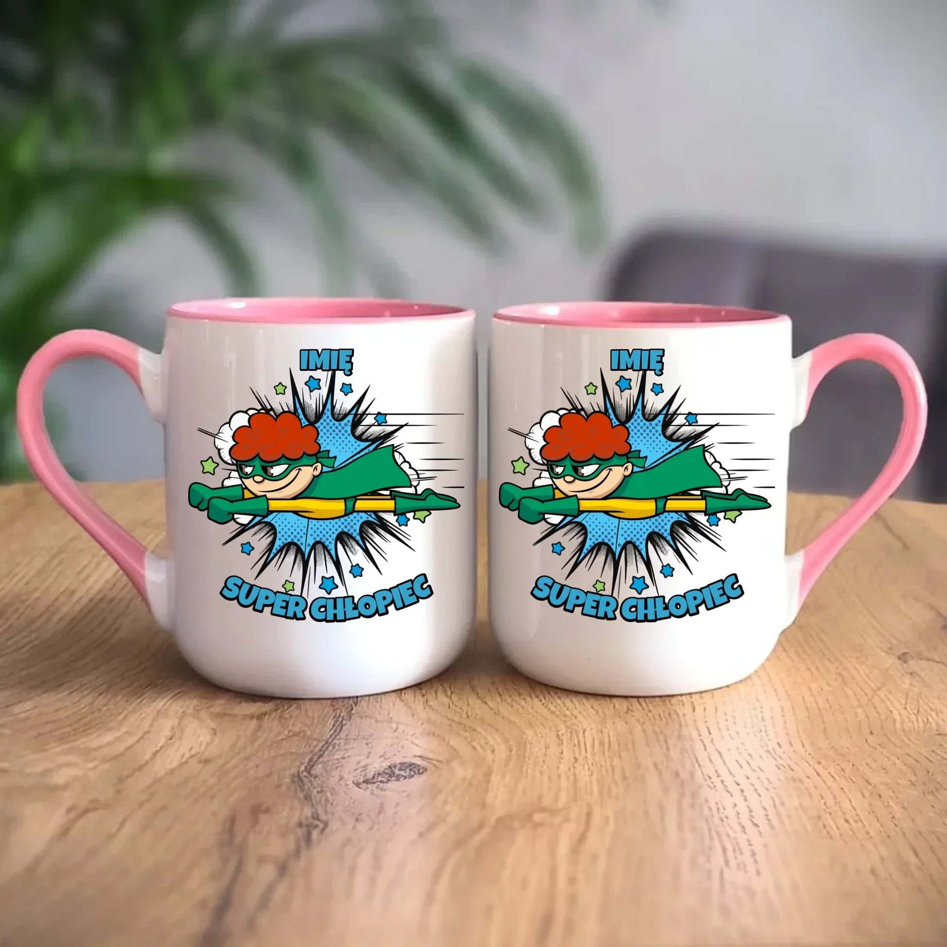 Super Chłopiec | Kubek z imieniem dla dziecka DD18 - StoryCups.pl