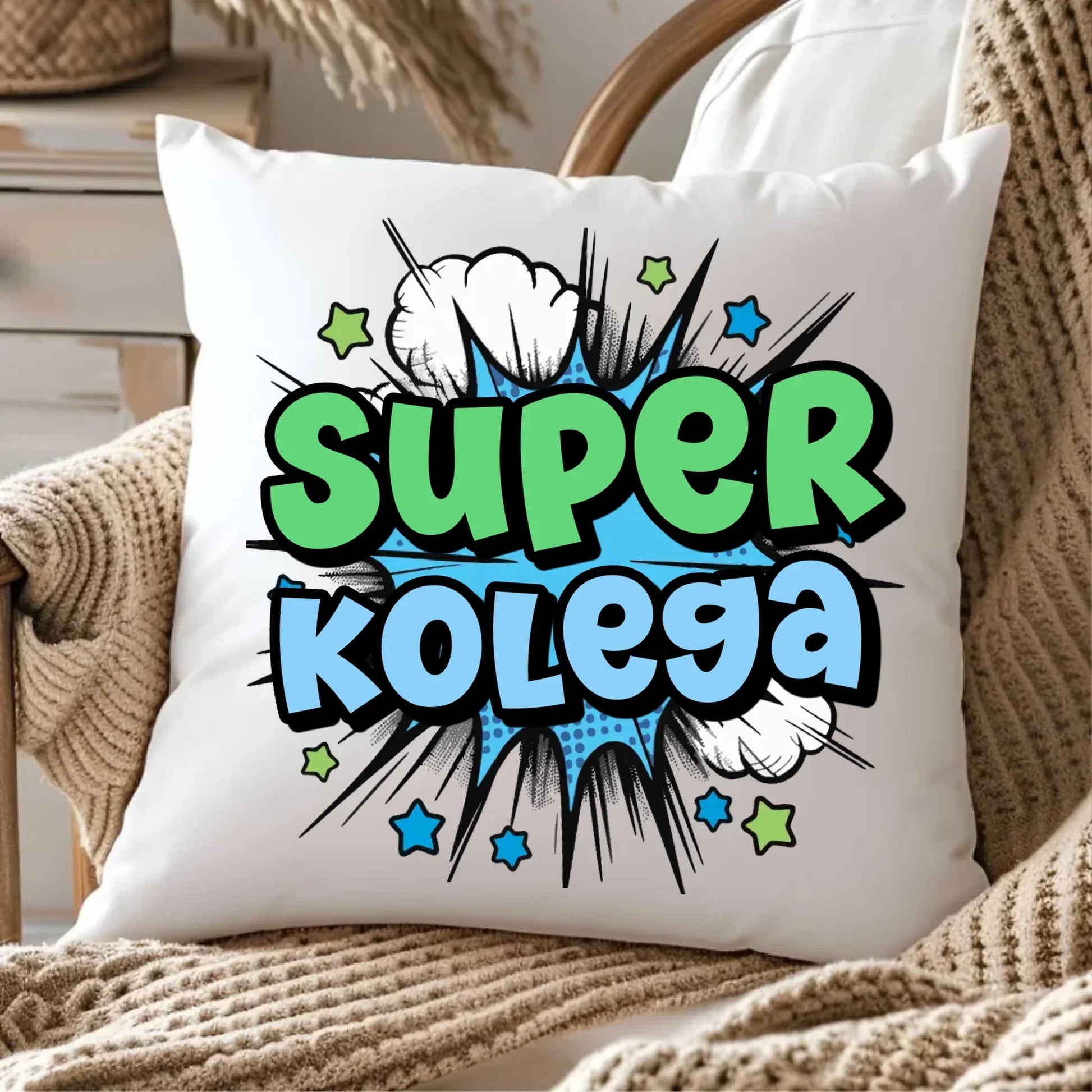 Super kolega | Poduszka dla dziecka DD20 - StoryCups.pl