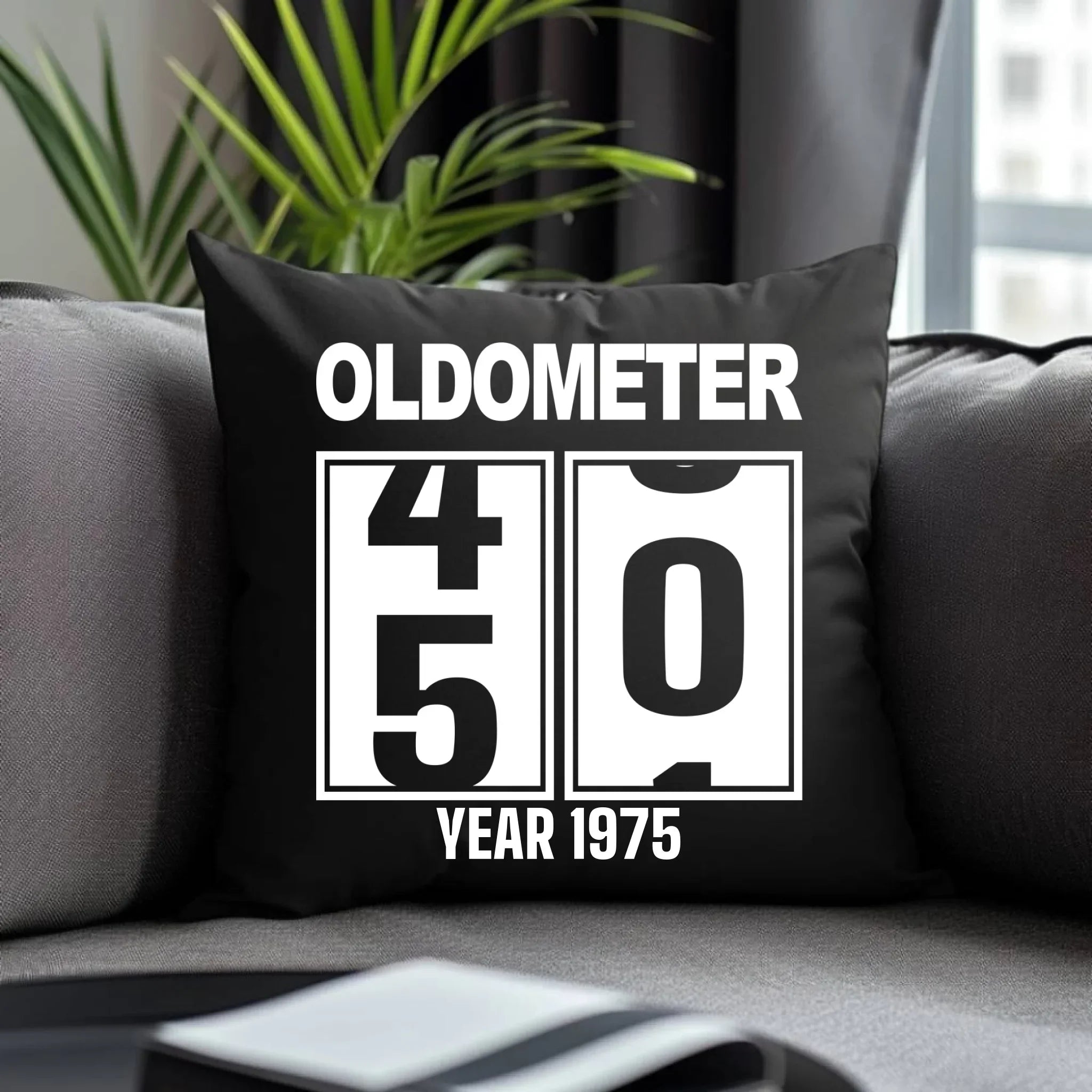 Oldometer 20-85 lat | Poduszka dekoracyjna na urodziny U06 - StoryCups.pl