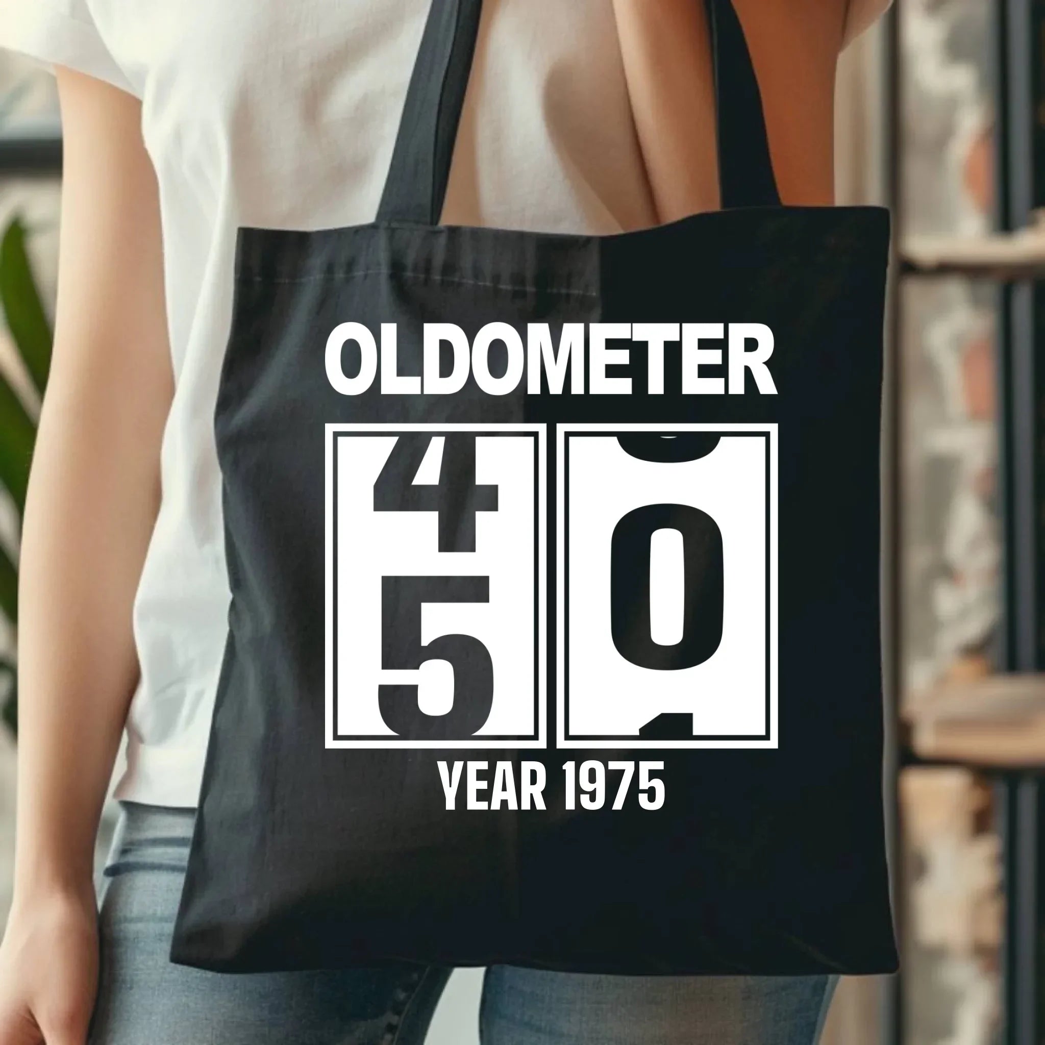 Oldometer 20-85 lat | Personalizowana torba na urodziny U06 - StoryCups.pl