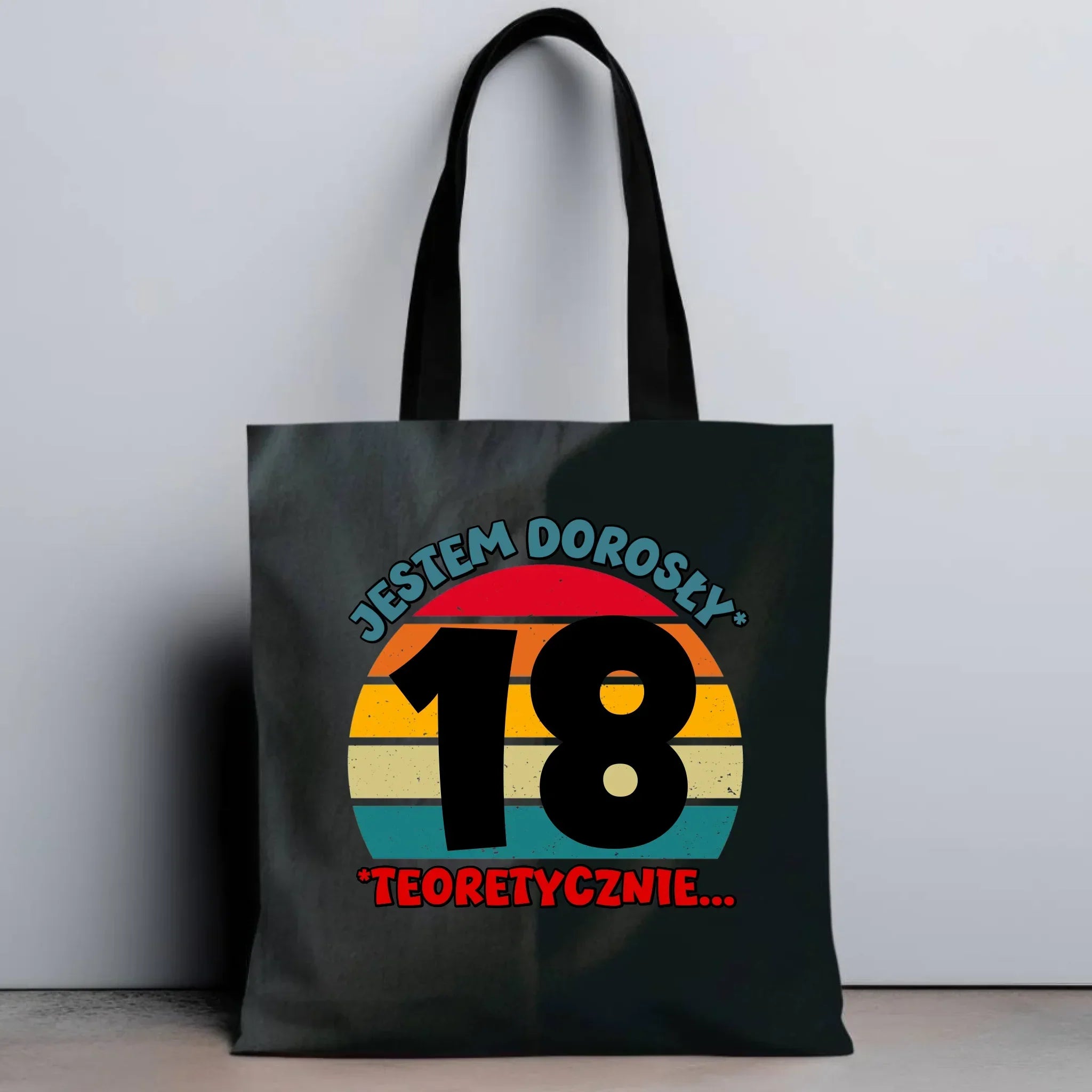 Jestem dorosły 18stka | Torba prezent na osiemnastkę U07 - StoryCups.pl