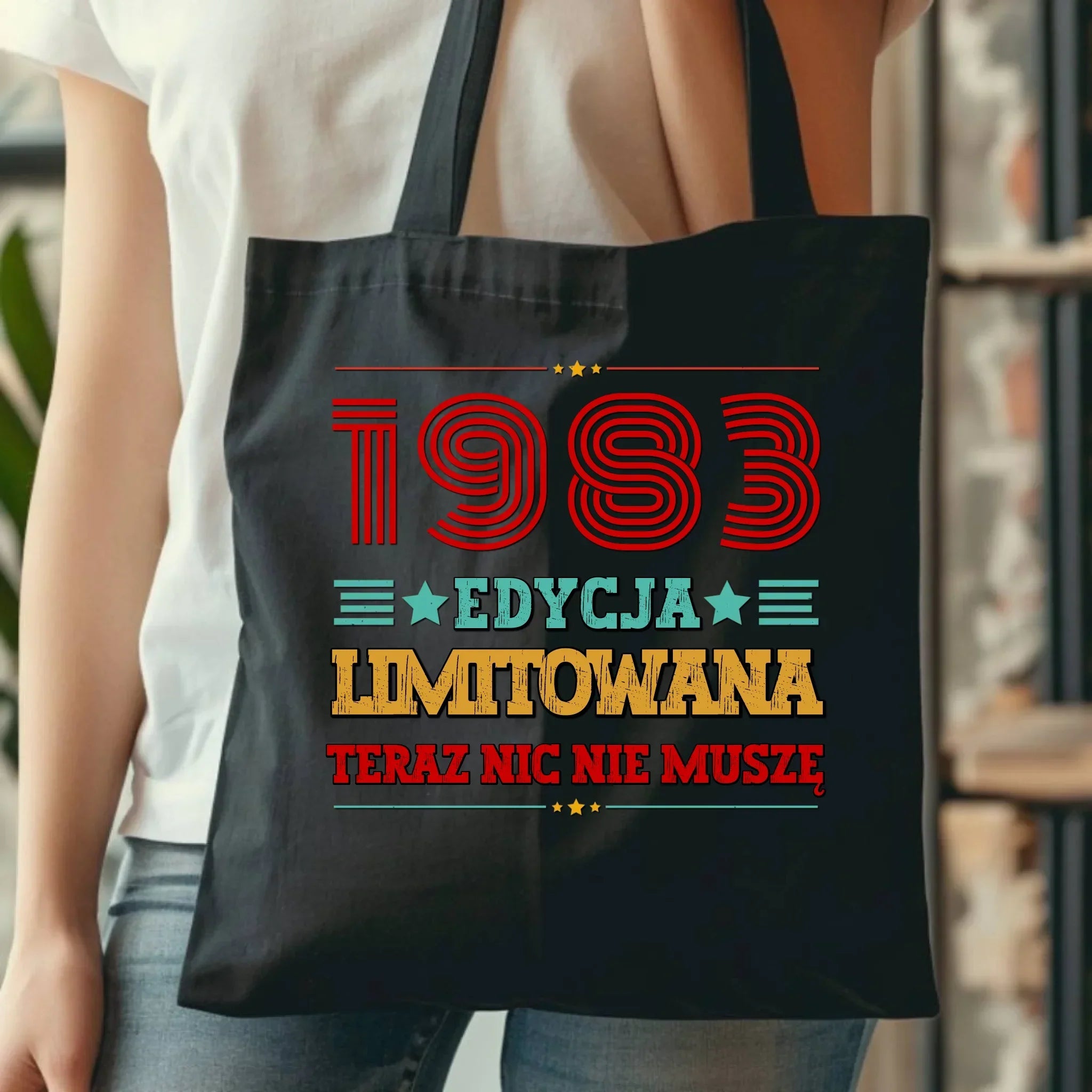 Edycja limitowana nic nie muszę | Torba prezent na urodziny U17 - StoryCups.pl