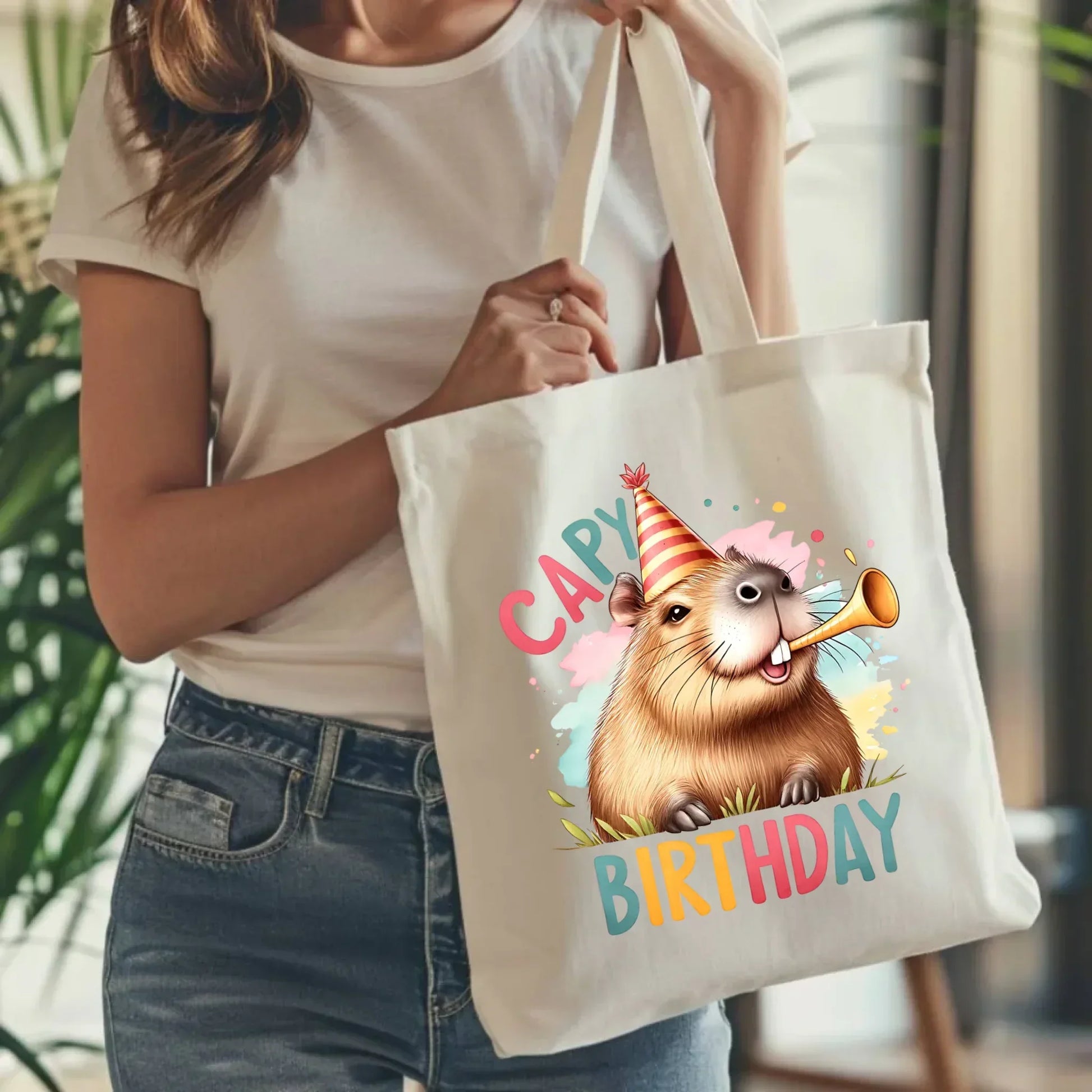 Capy Birthday kapibara | Torba na urodziny U21 - StoryCups.pl