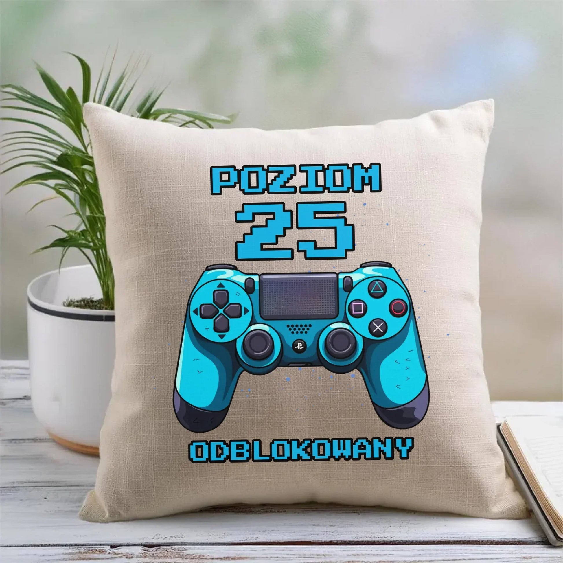 Poziom odblokowany (wiek) | Poduszka na urodziny dla gracza U24 - StoryCups.pl