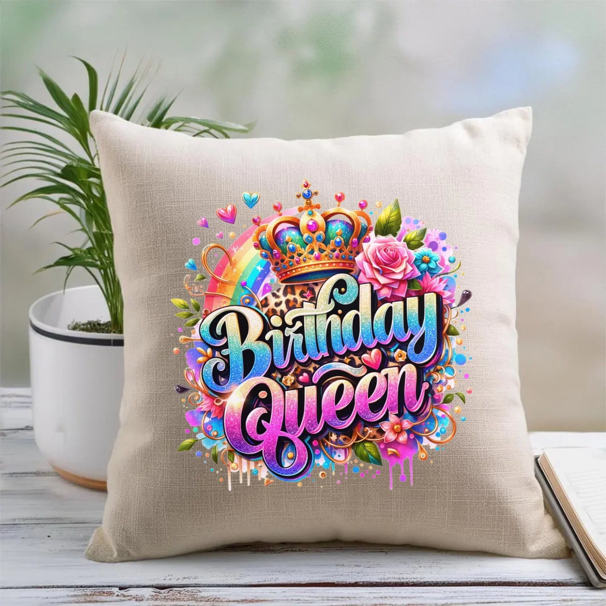 Birthday Queen | Poduszka na urodziny U32 - StoryCups.pl