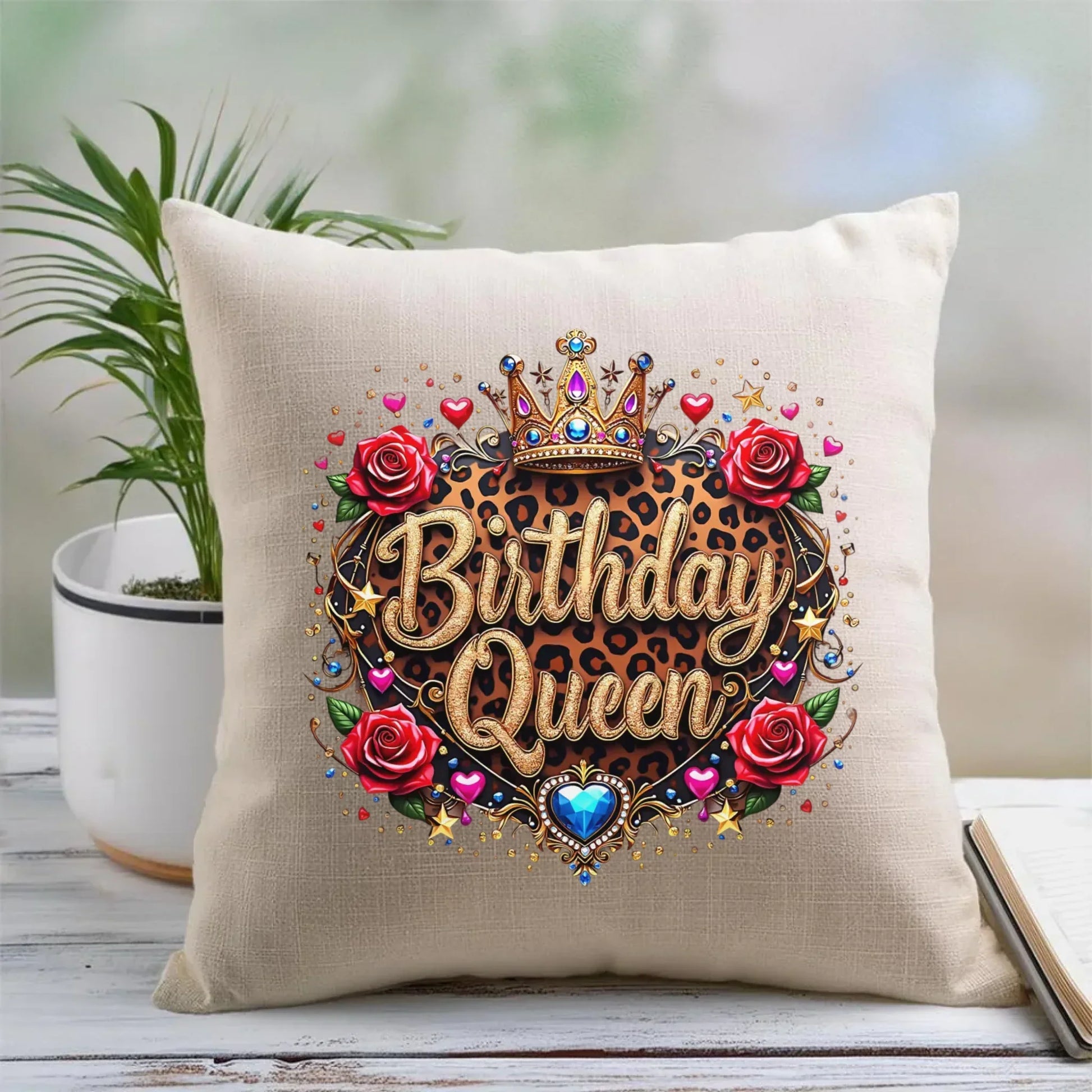 Birthday Queen | Poduszka na urodziny U33 - StoryCups.pl