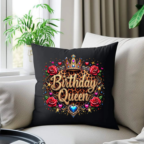 Birthday Queen | Poduszka dekoracyjna na urodziny U33 - StoryCups.pl