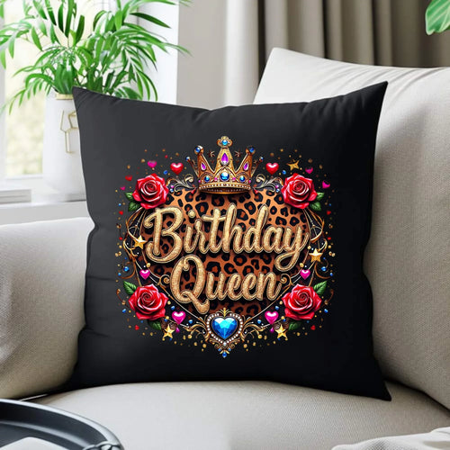 Birthday Queen | Poduszka dekoracyjna na urodziny U33 - StoryCups.pl