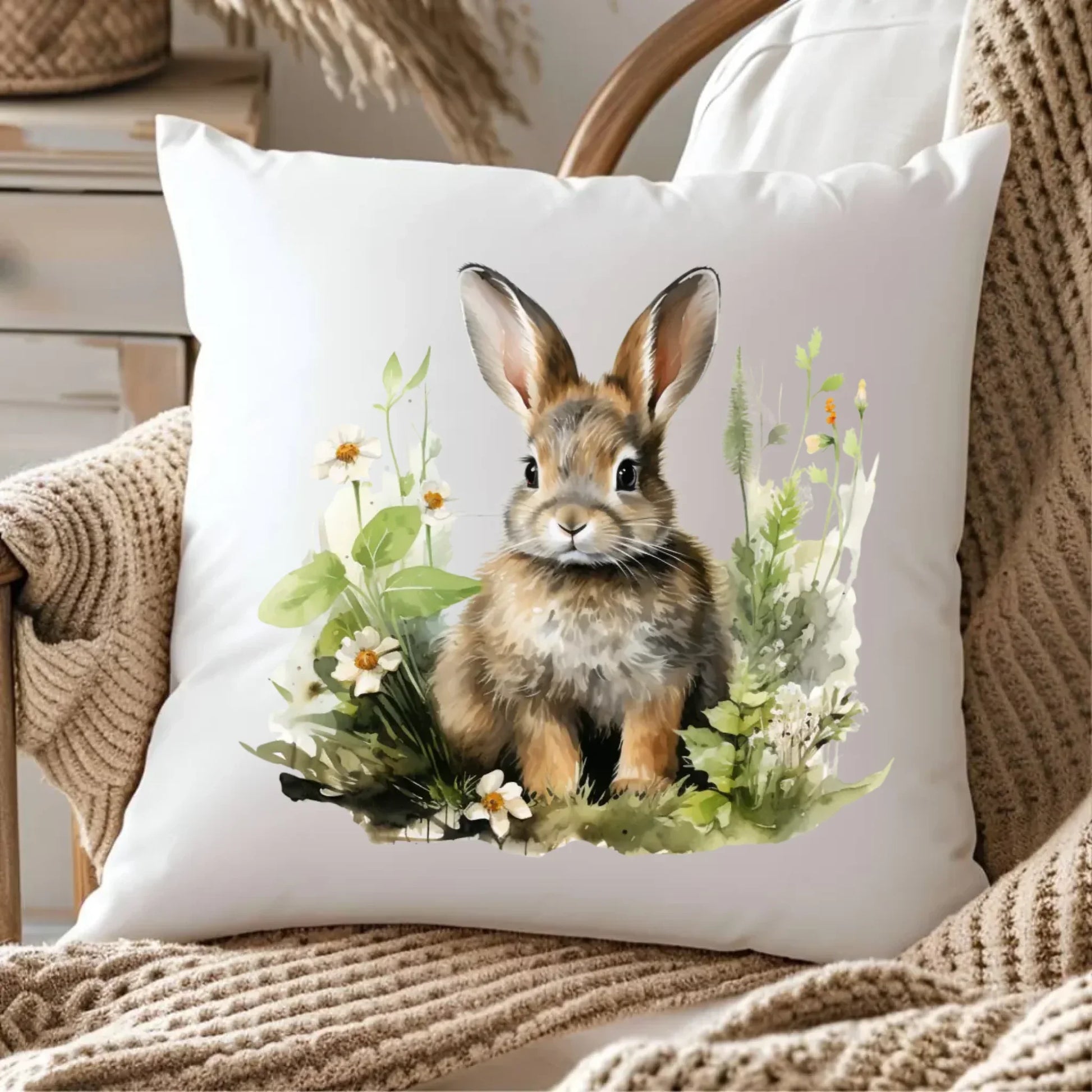 Zając Wielkanocny (wybierz grafikę) | Poduszka na Wielkanoc WN01 - StoryCups.pl