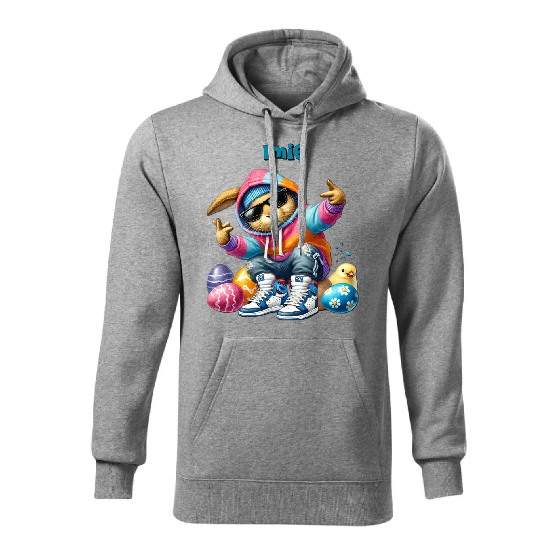 Sigma zając | Bluza męska z kapturem na Wielkanoc WN04 - StoryCups.pl