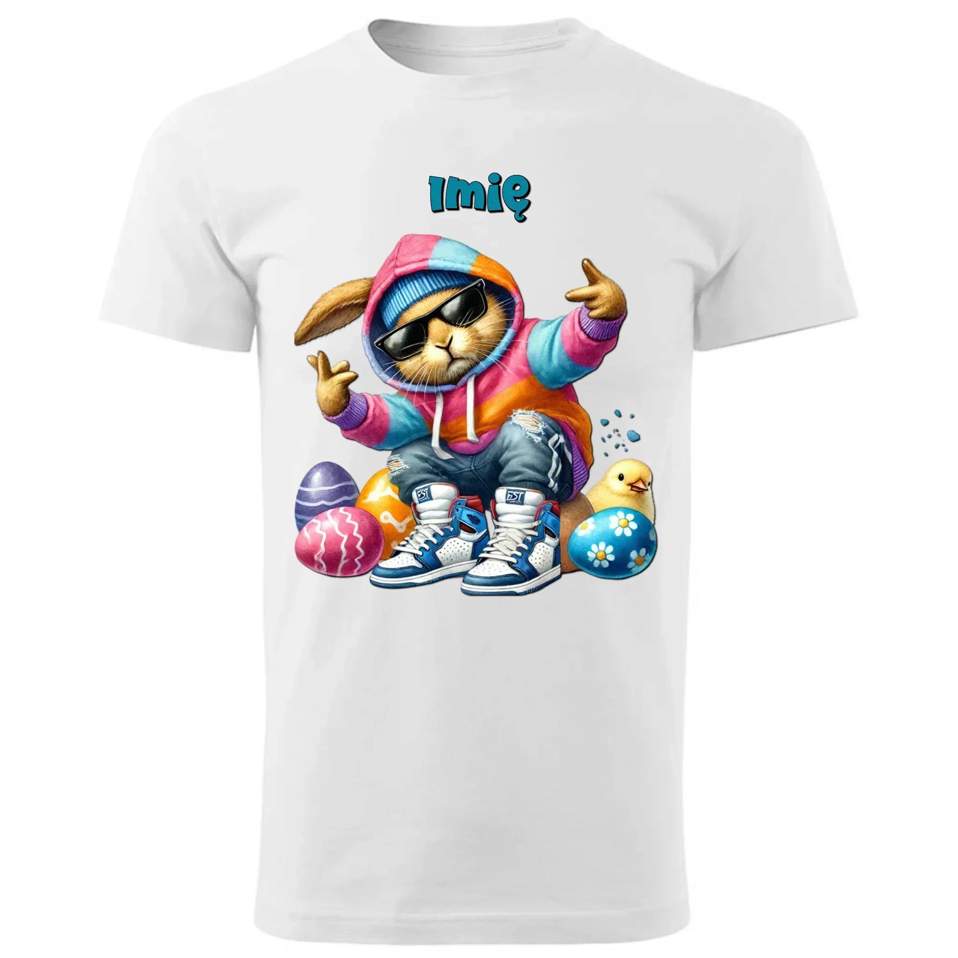 Sigma zając | Koszulka męska na Wielkanoc WN04 - StoryCups.pl