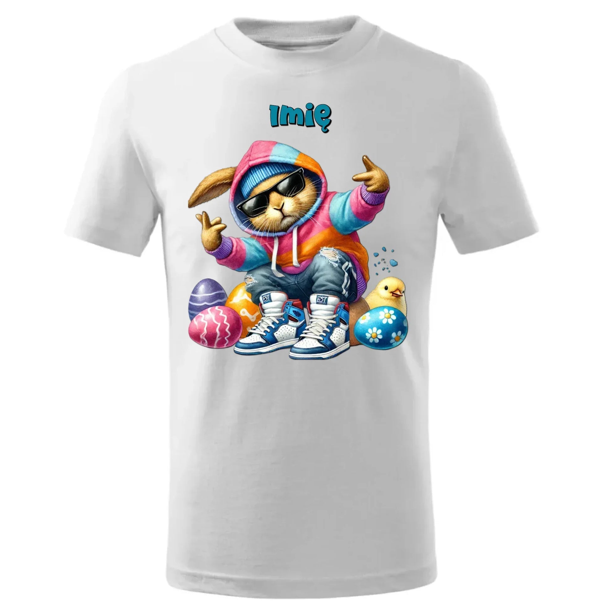 Sigma zając | Koszulka dziecięca na Wielkanoc WN04 - StoryCups.pl
