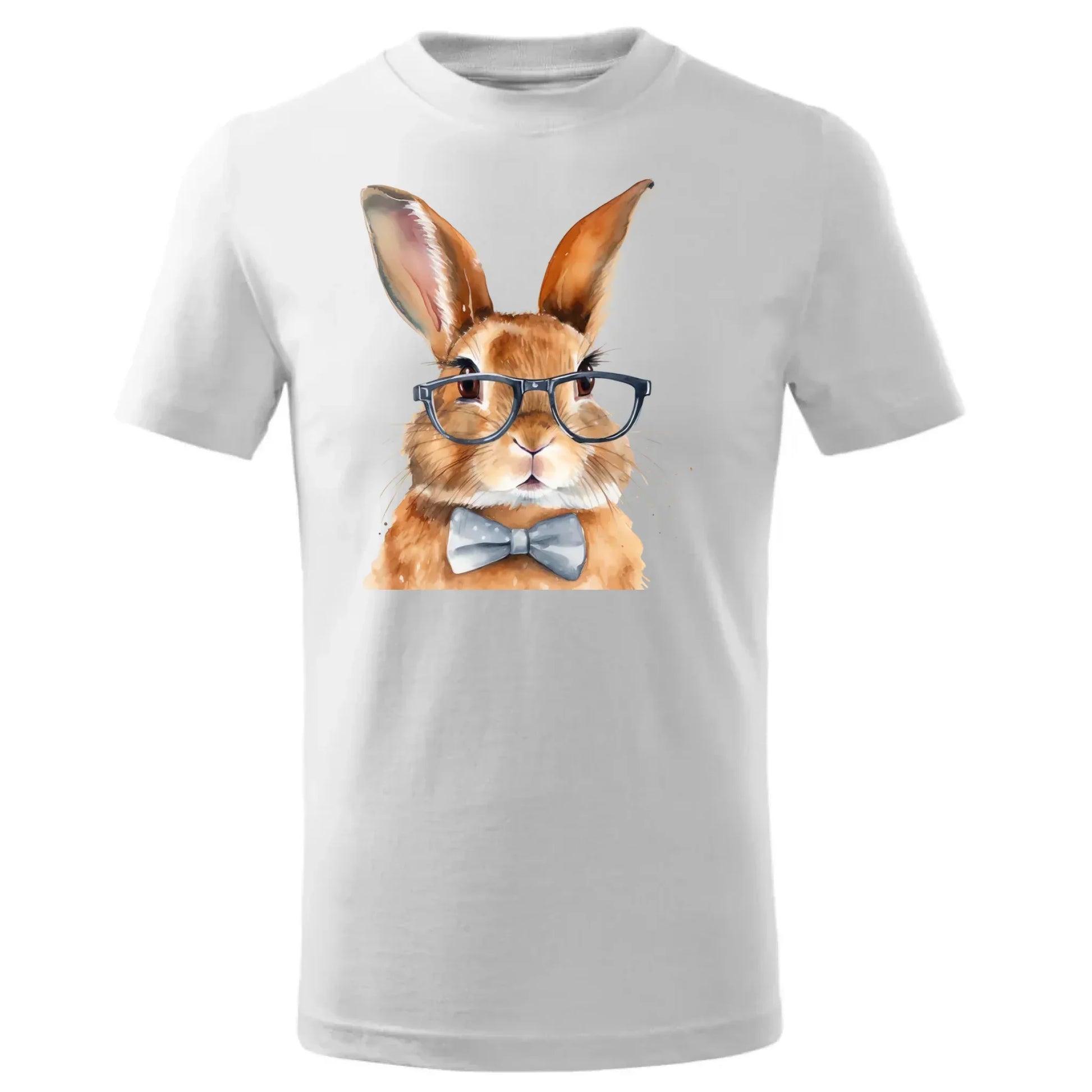 Zając w okularach | Koszulka dziecięca na Wielkanoc WN12 - StoryCups.pl