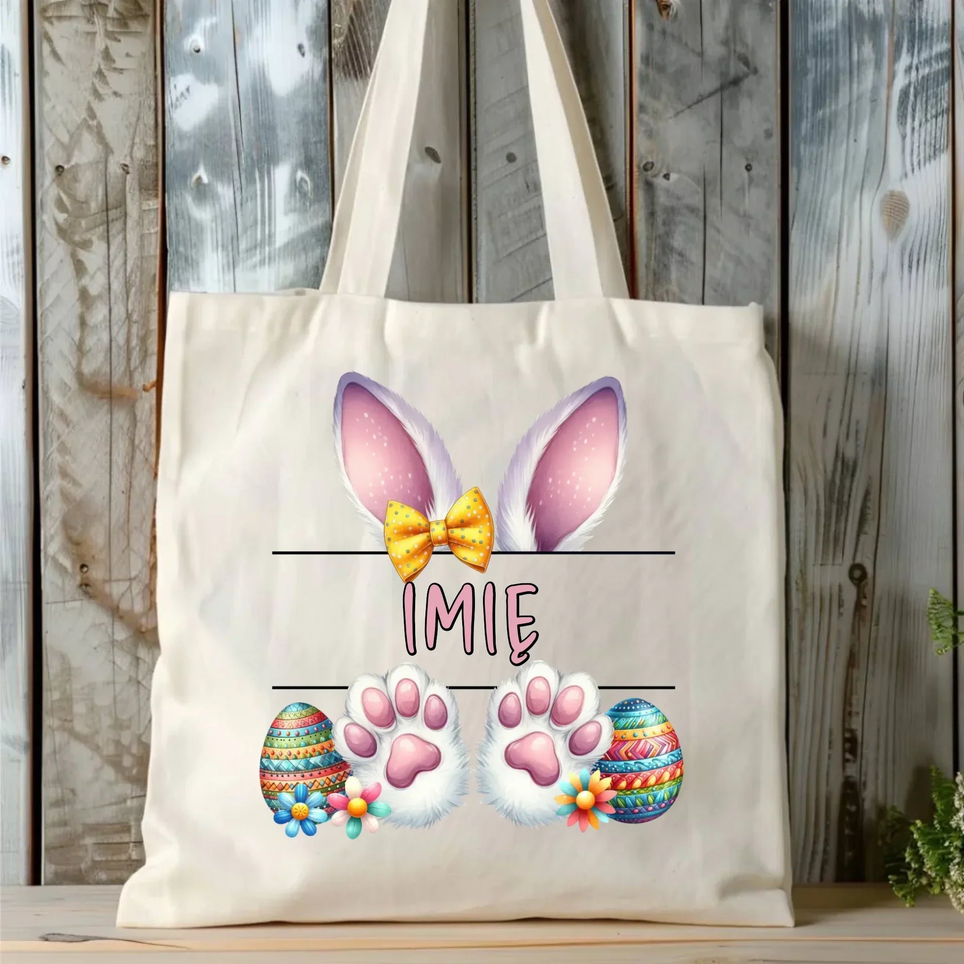Zajączek z imieniem | Torba na Wielkanoc WN13 - StoryCups.pl