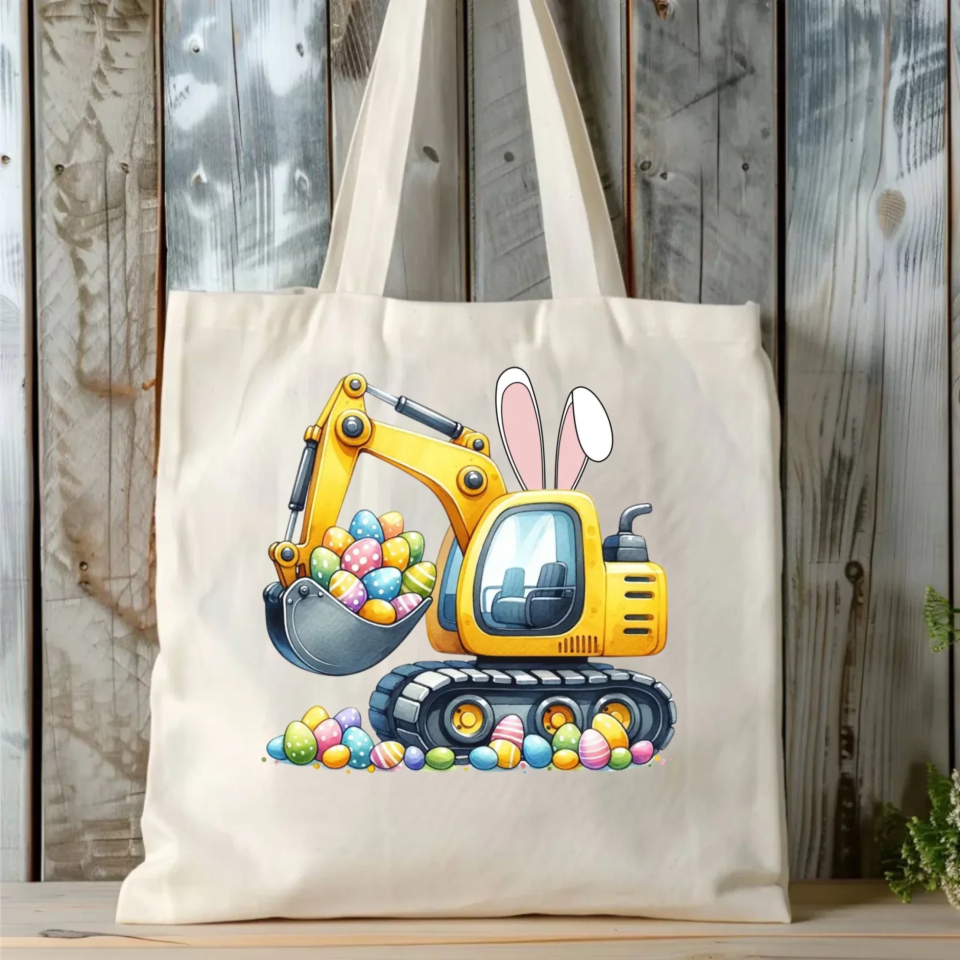 Koparka | Torba na Wielkanoc WN17 - StoryCups.pl