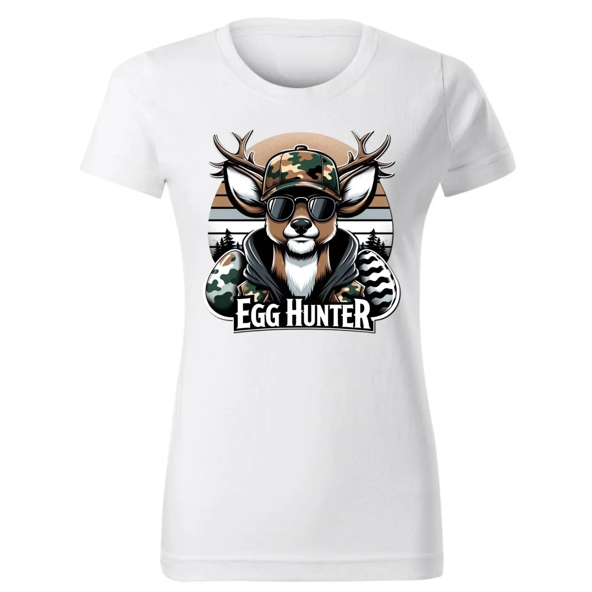 Egg Hunter | Wielkanocna koszulka damska WN19 - StoryCups.pl