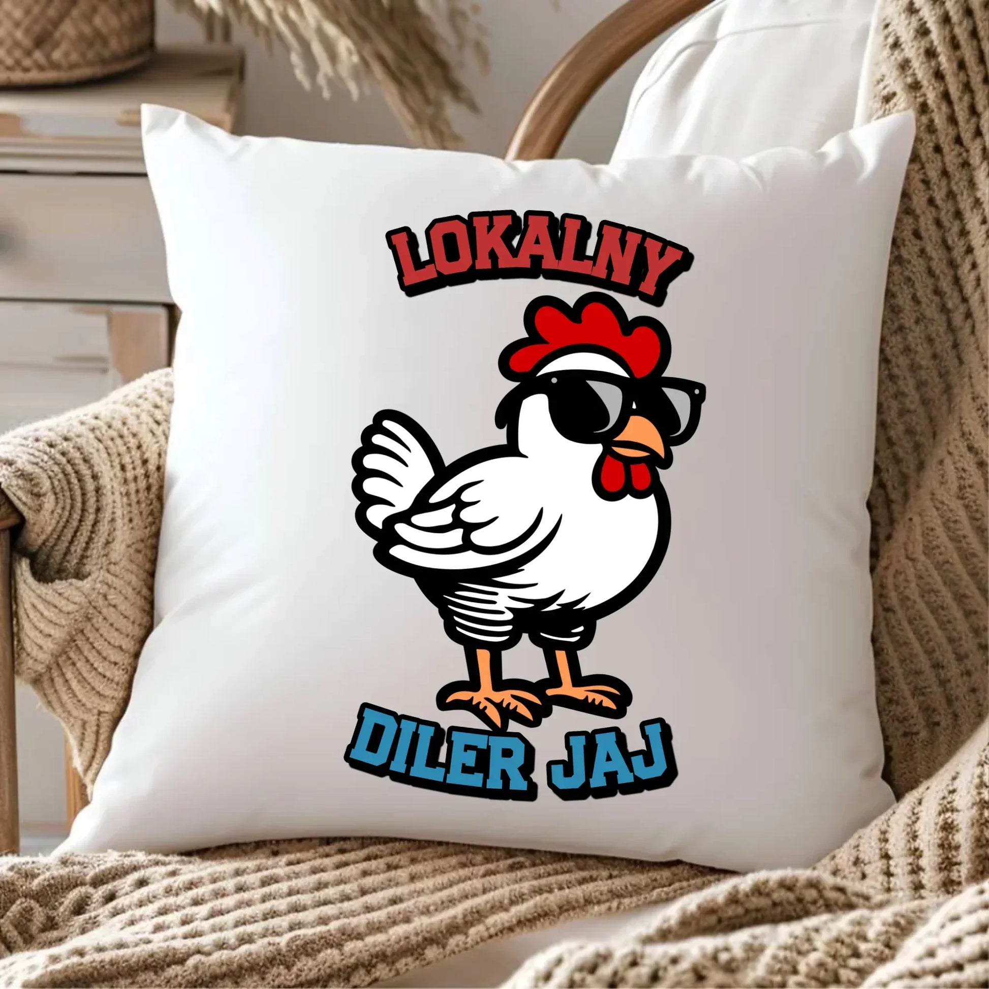 Lokalny diler jaj | Poduszka Wielkanocna WN24 - StoryCups.pl