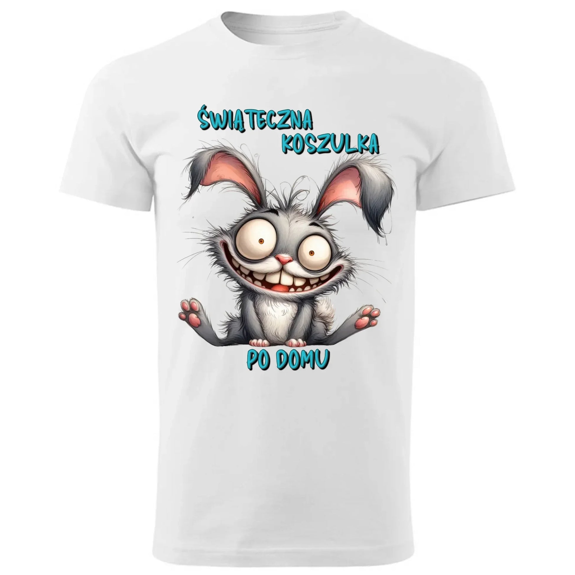 Świąteczna koszulka po domu | Koszulka męska na Wielkanoc WN26 - StoryCups.pl