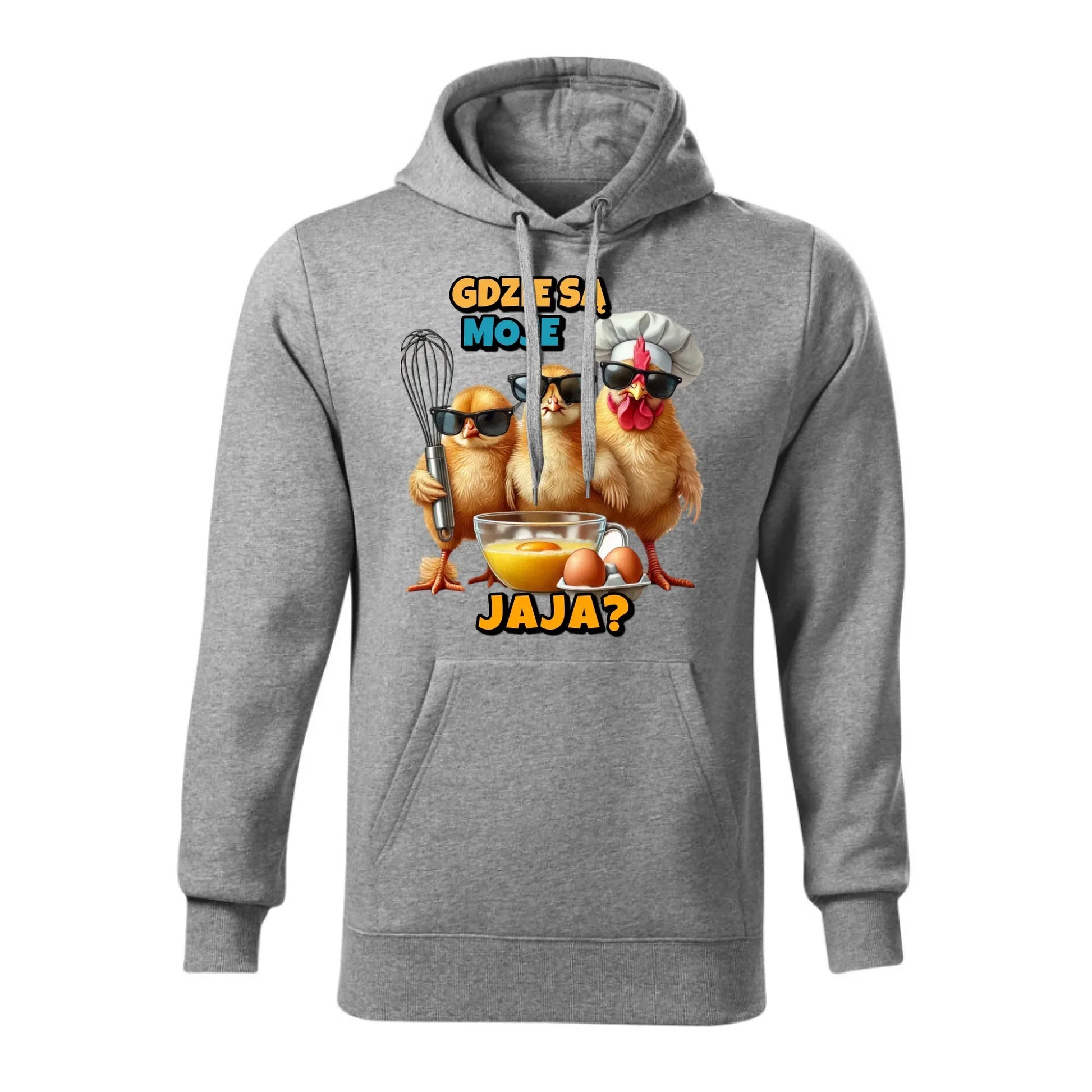 Gdzie są moje jaja? | Bluza męska z kapturem na Wielkanoc WN27 - StoryCups.pl
