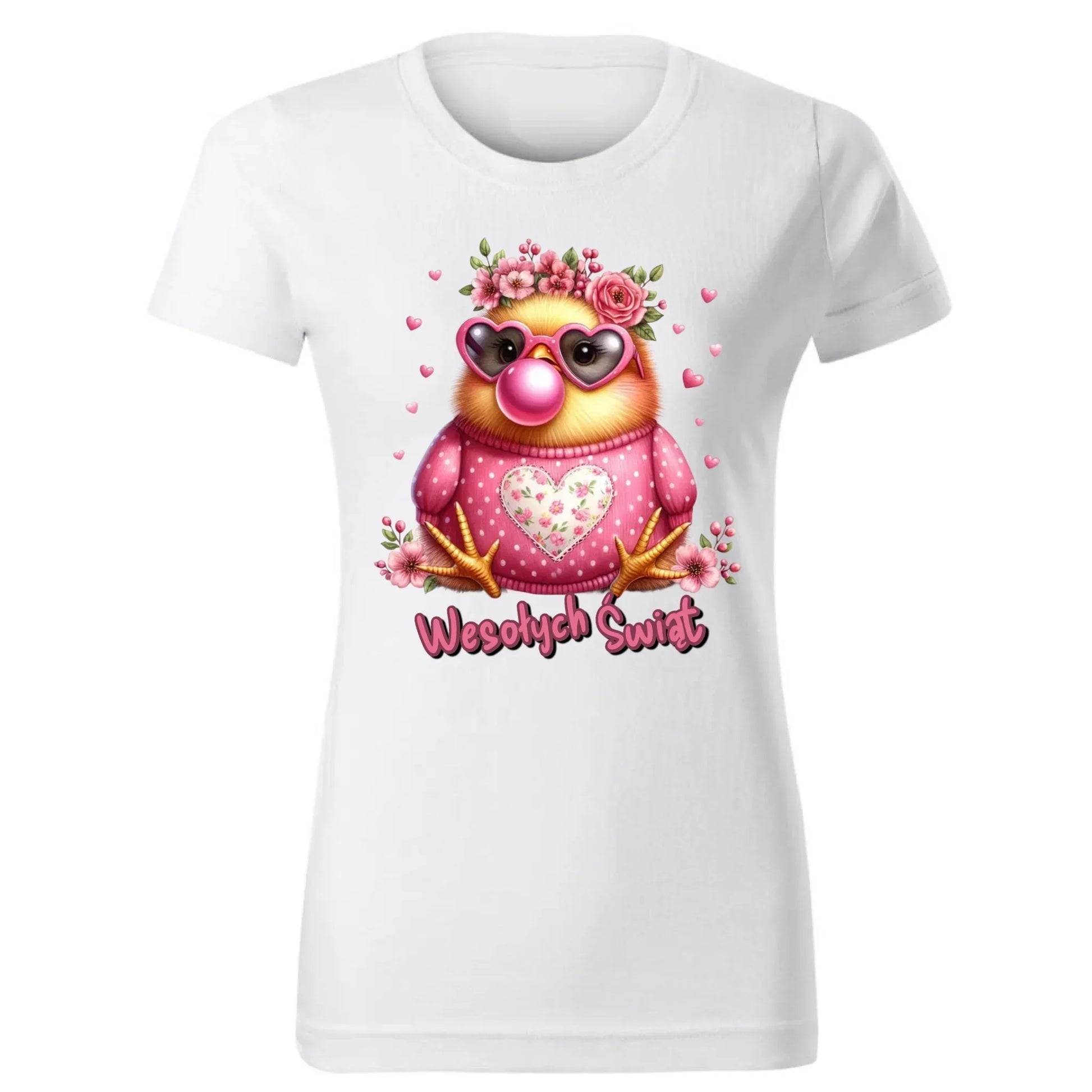 Wesołych Świąt | Koszulka damska na Wielkanoc WN32 - StoryCups.pl