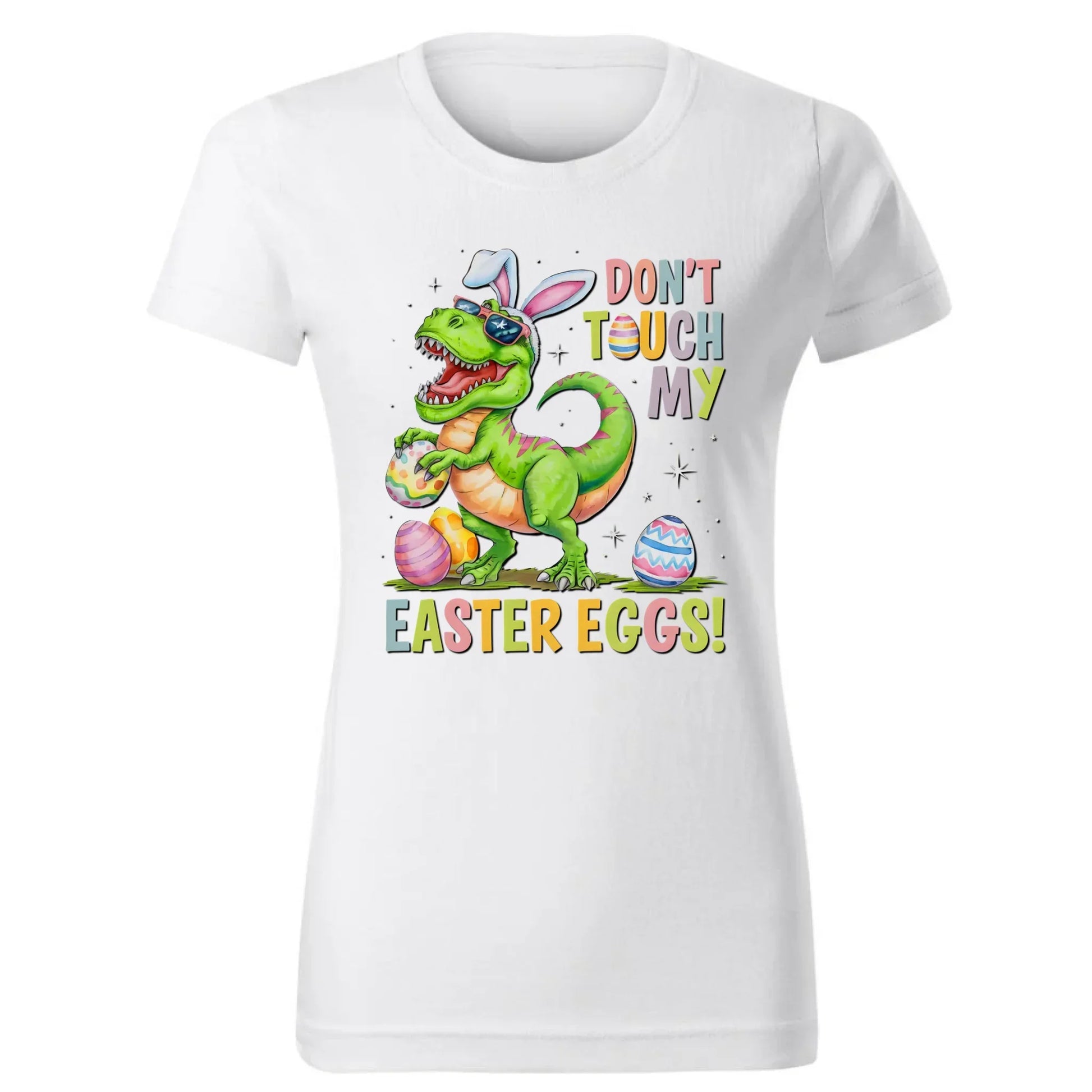 Don't touch my easter eggs | Koszulka damska na Wielkanoc WN34 - StoryCups.pl