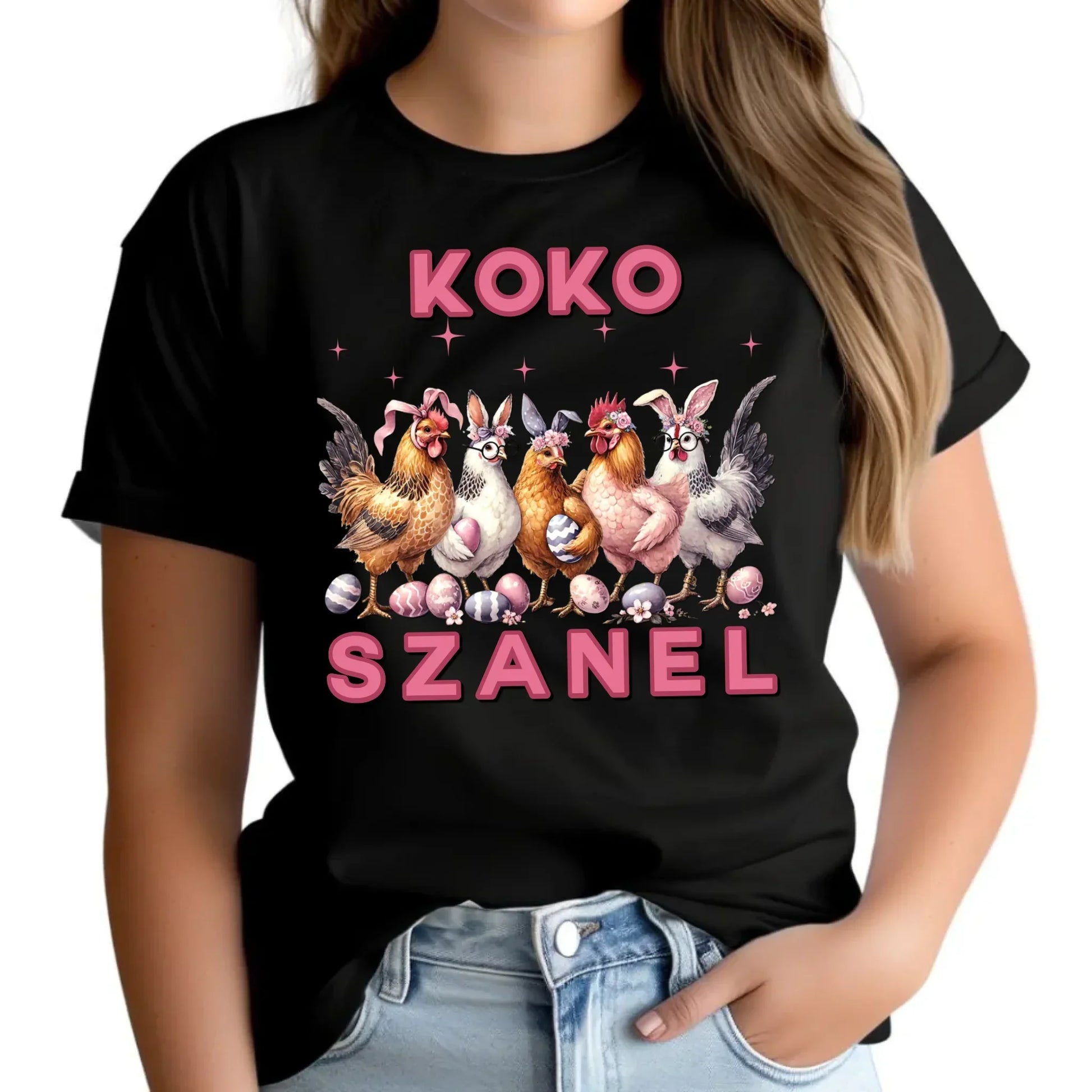 Koko szanel | Wielkanocna koszulka damska WN23 - StoryCups.pl