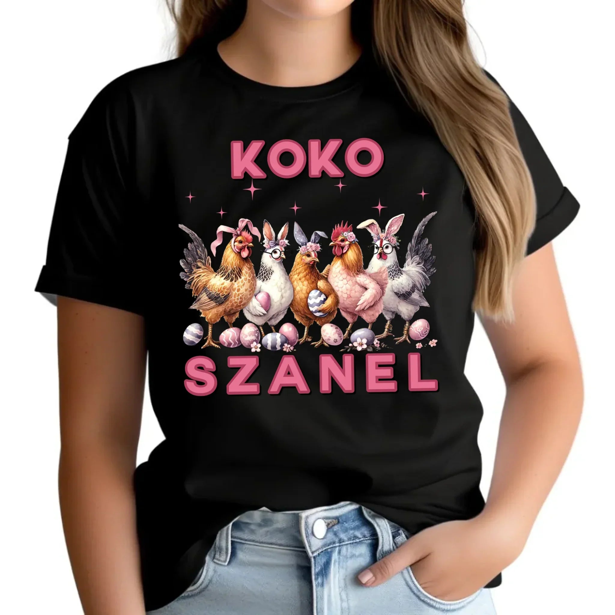 Koko szanel | Wielkanocna koszulka damska WN23 - StoryCups.pl