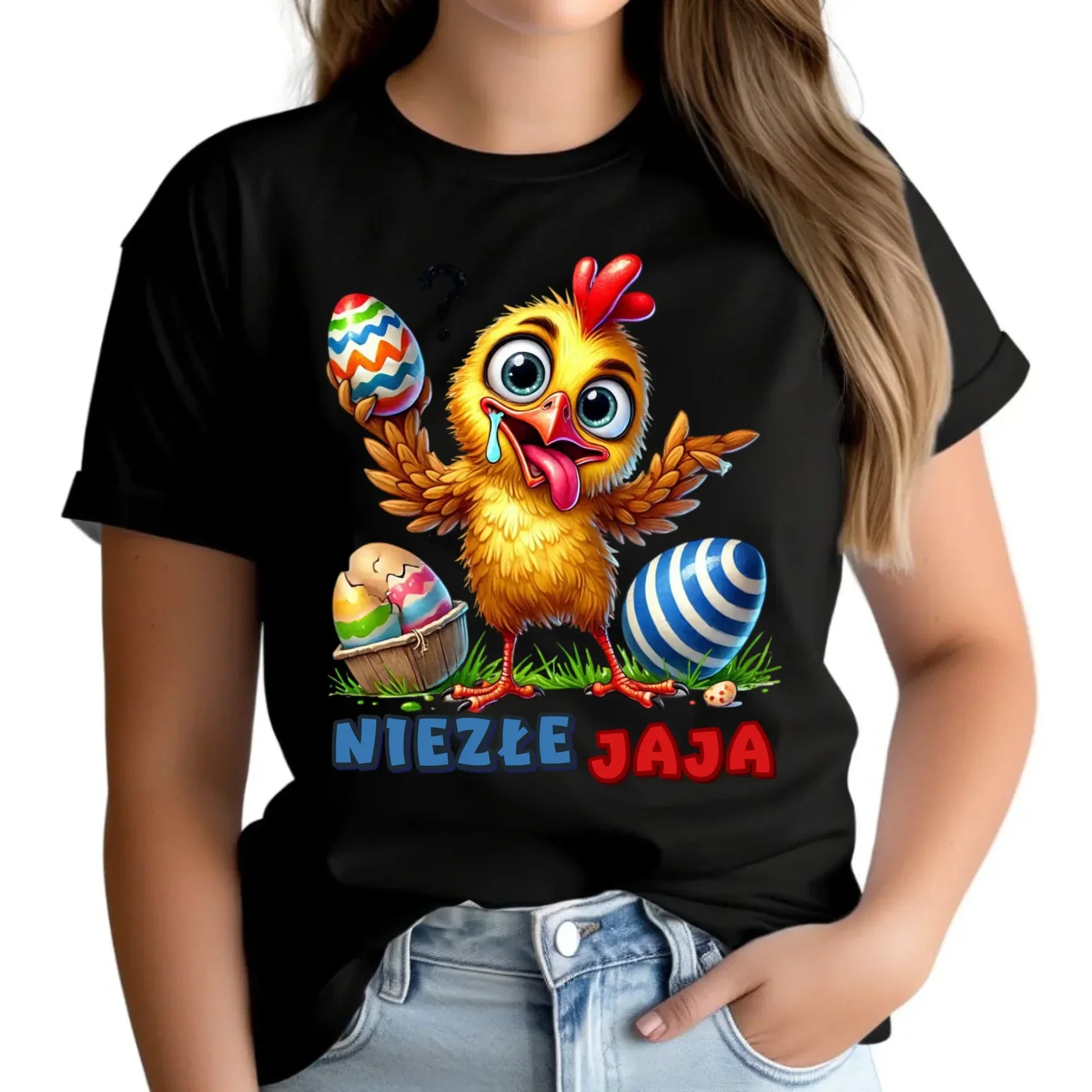 Niezłe jaja | Koszulka damska na Wielkanoc WN28 - StoryCups.pl