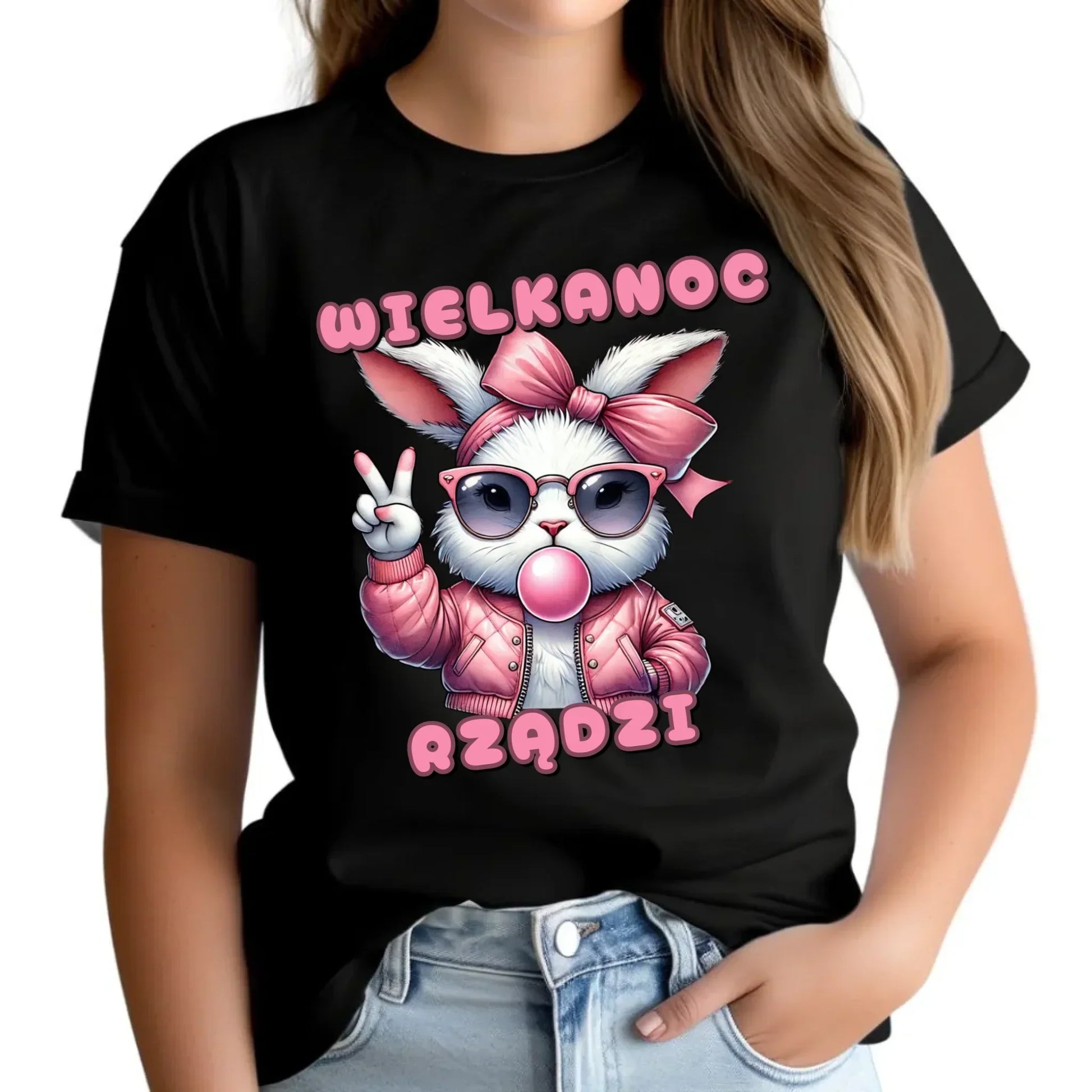 Wielkanoc rządzi | Wielkanocna koszulka damska WN18 - StoryCups.pl