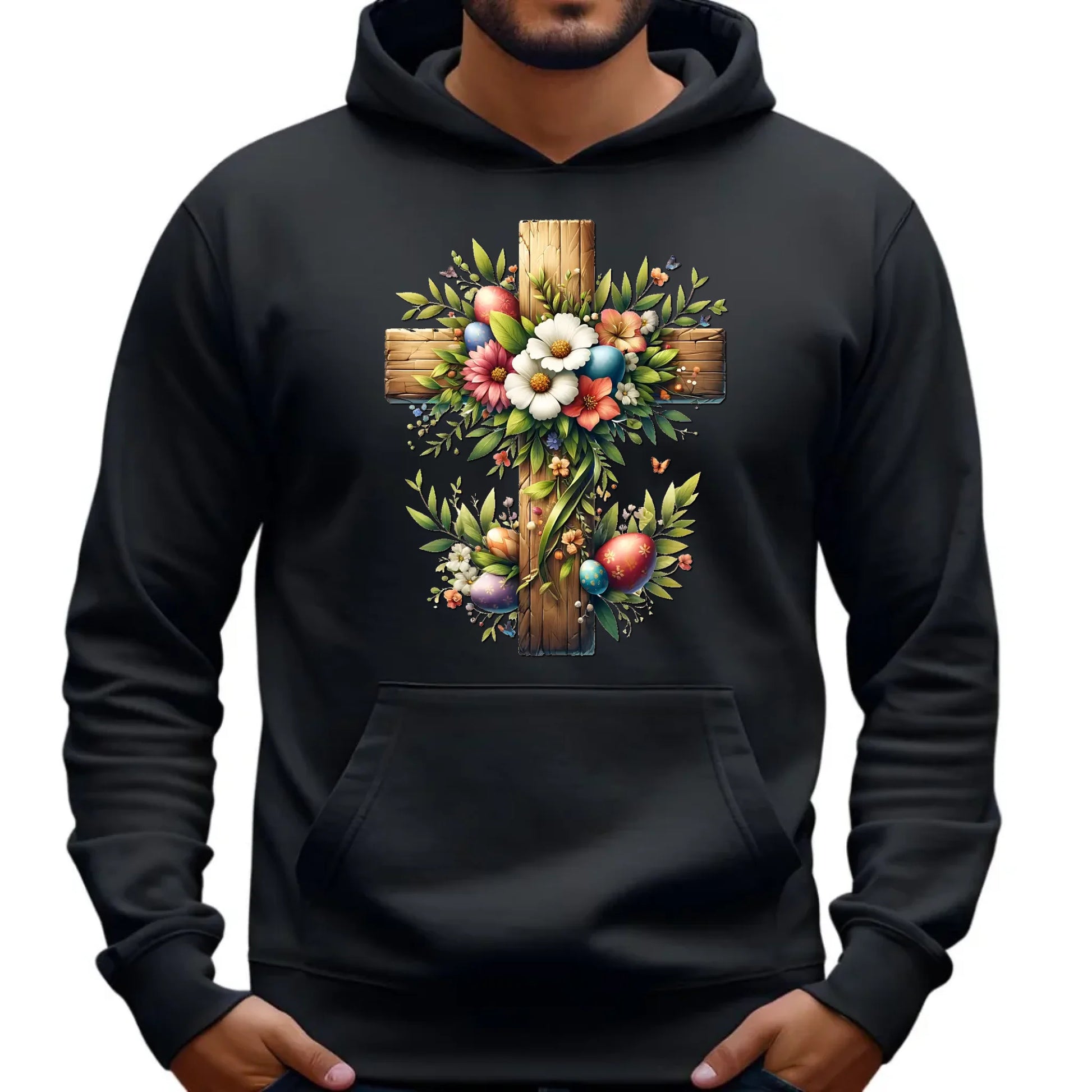 Bluza męska z kapturem na Wielkanoc WIELKANOCNA