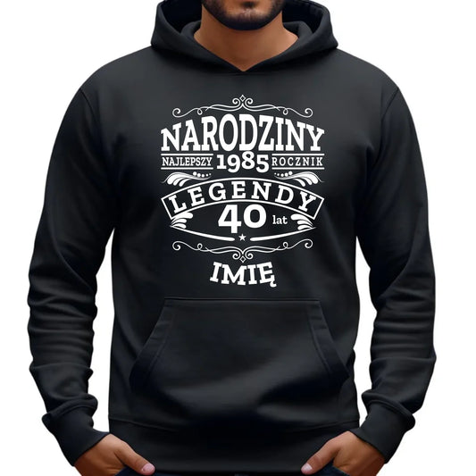 Bluza męska z nadrukiem prezent na URODZINY dla niego