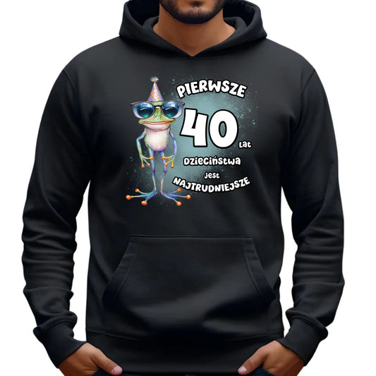 Bluza męska z nadrukiem prezent na URODZINY dla niego