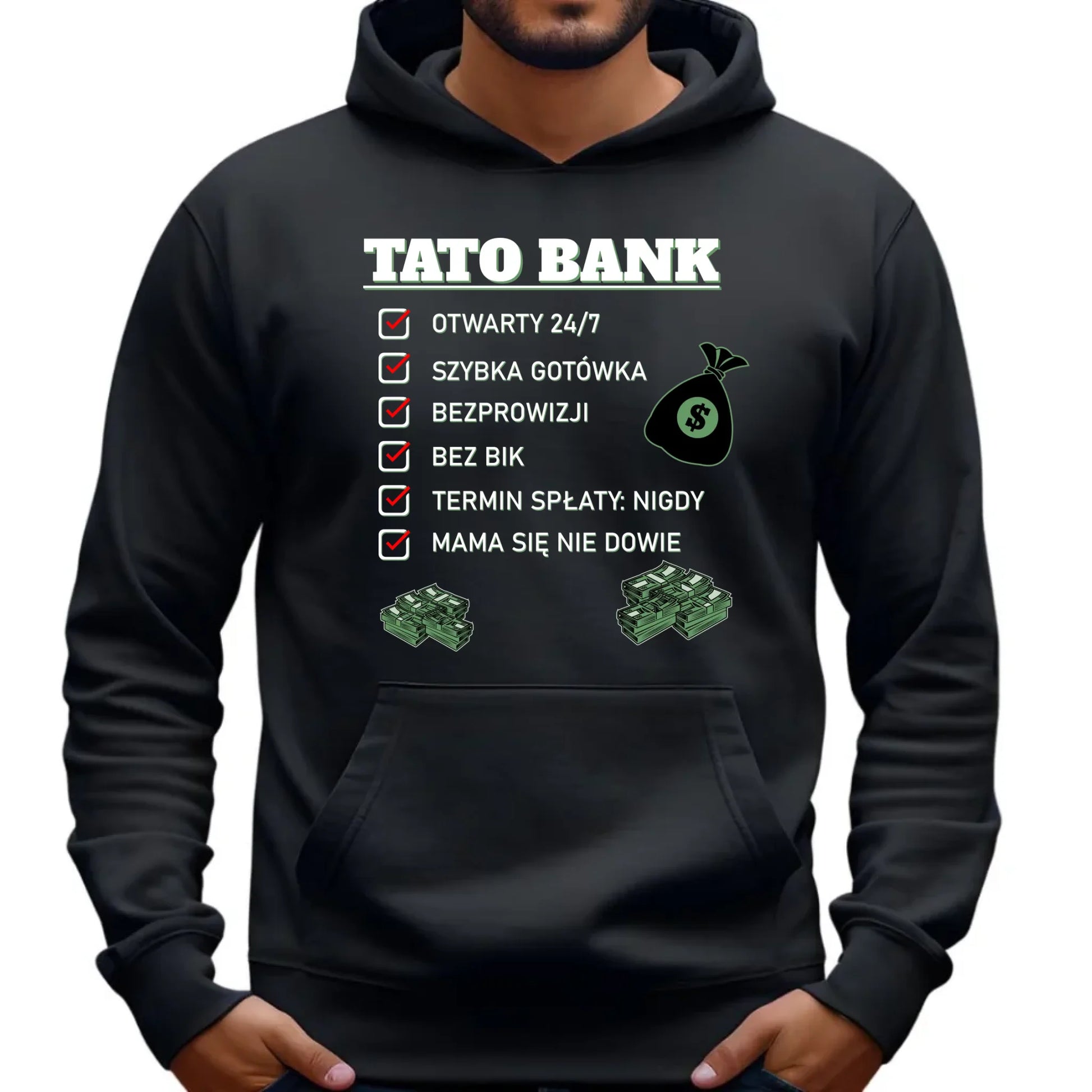 Bluza z kapturem dla taty prezent na DZIEŃ OJCA