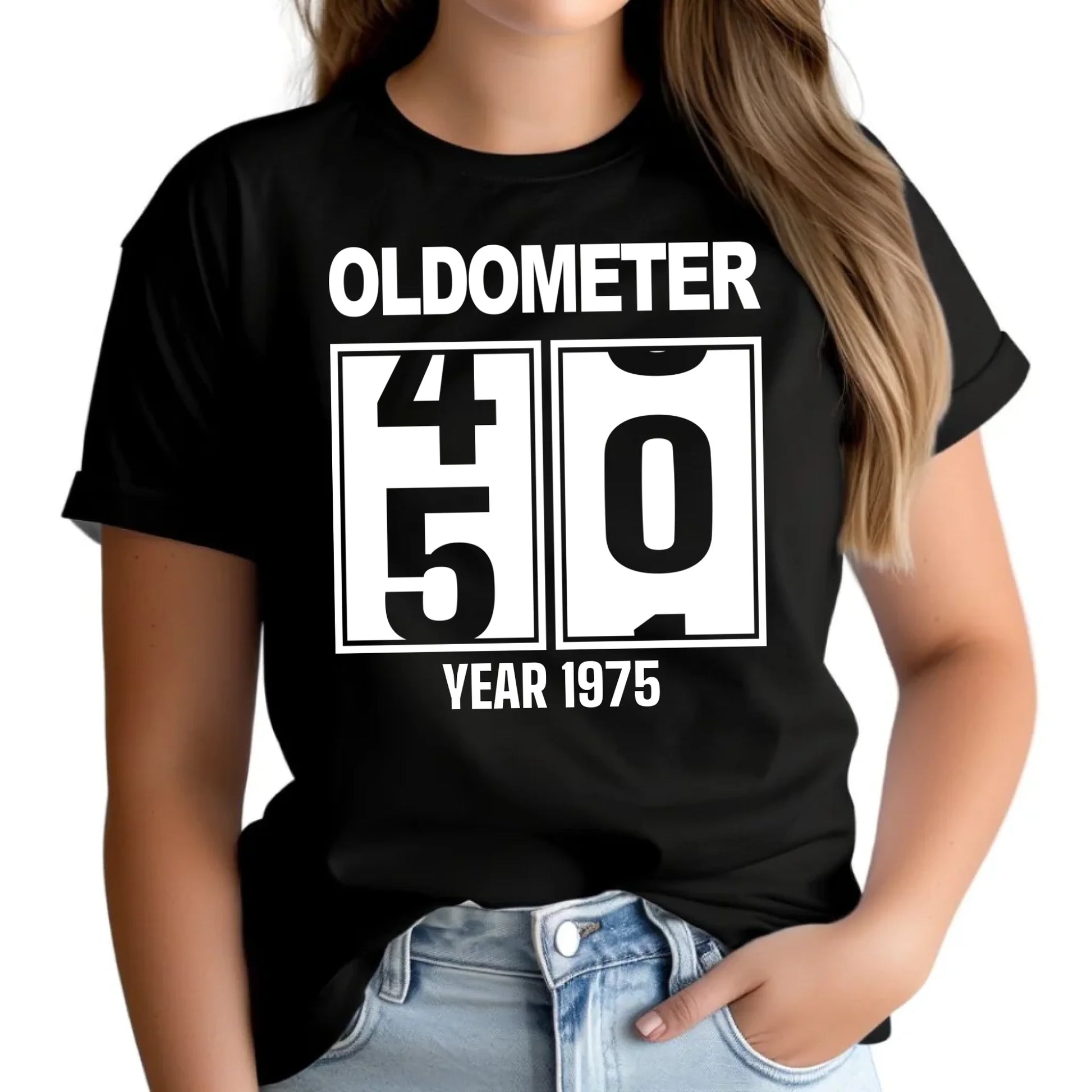 Oldometer 20-85 lat | Koszulka damska na urodziny U06 - StoryCups.pl