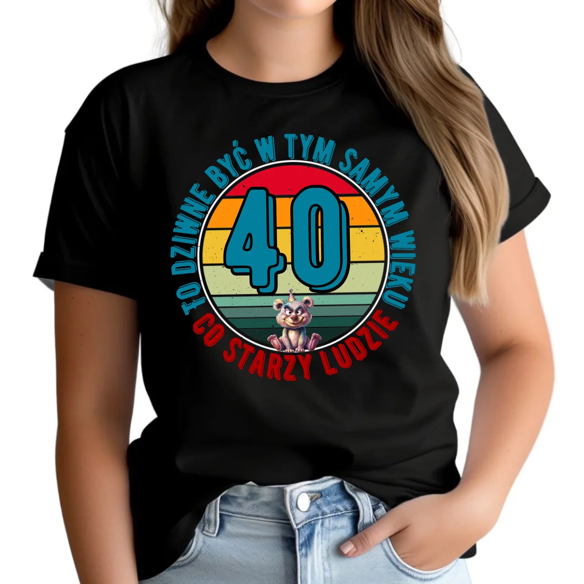 To dziwne (wiek) | Koszulka damska prezent na urodziny U08 - StoryCups.pl