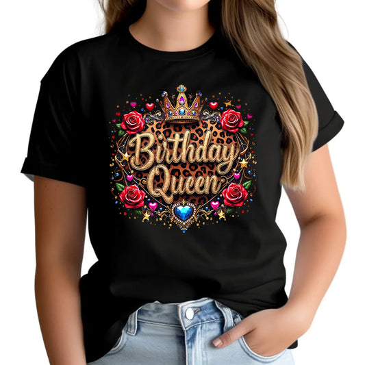 Birthday Queen | Koszulka damska na urodziny U33 - StoryCups.pl