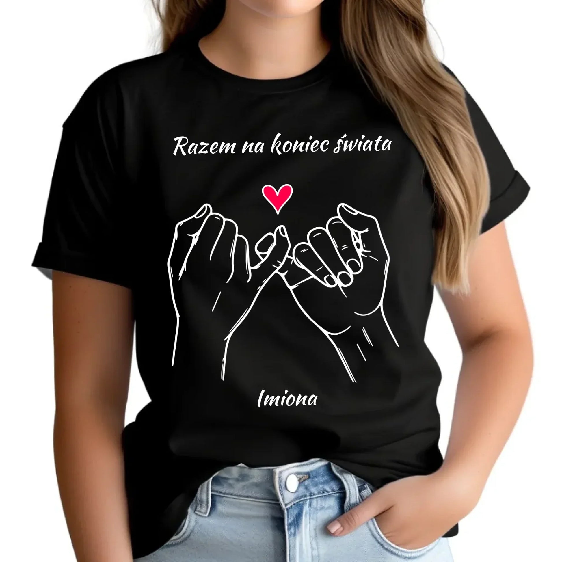 Razem na koniec świata | Koszulka damska W60 - StoryCups.pl