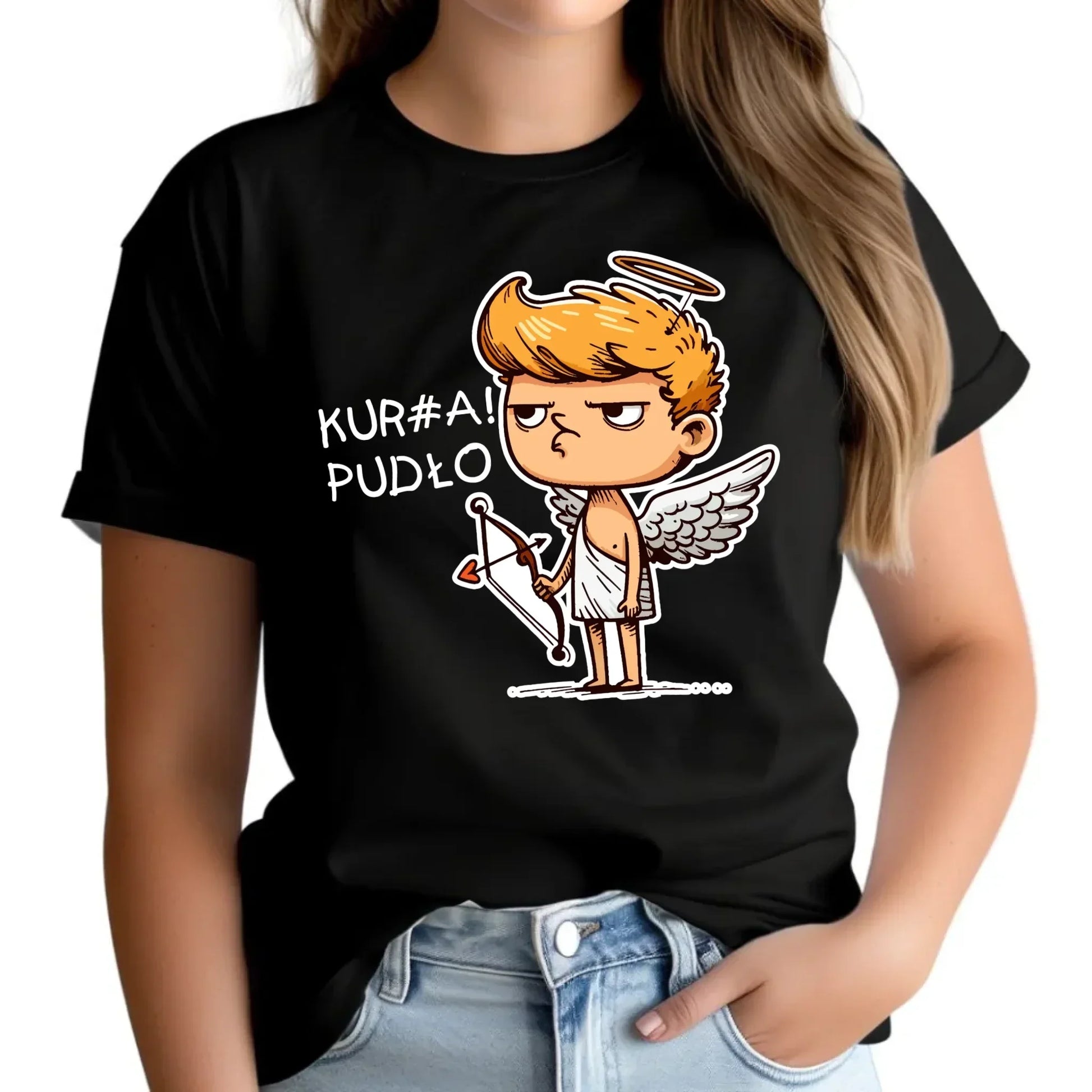 Kur#a pudło | Koszulka damska W56 - StoryCups.pl