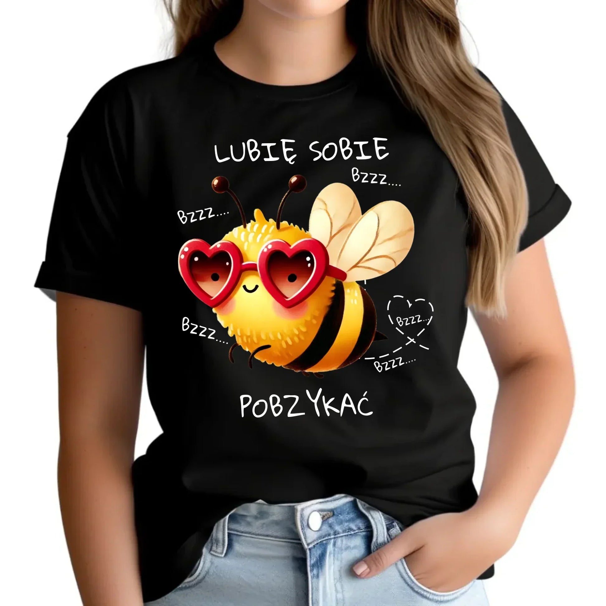 Lubię sobie pobzykać | Koszulka damska W51 - StoryCups.pl